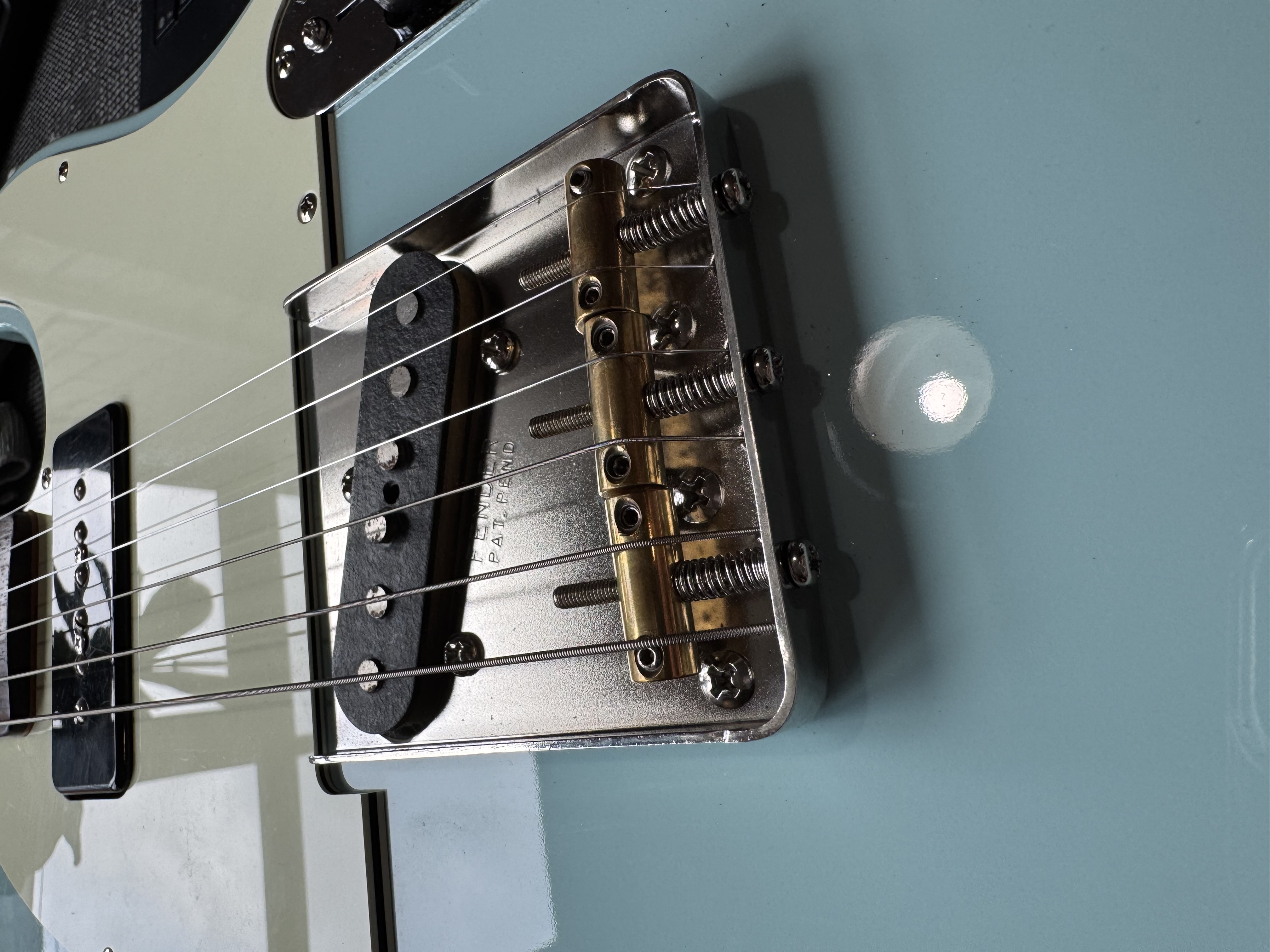 Три парных седла Telecaster
