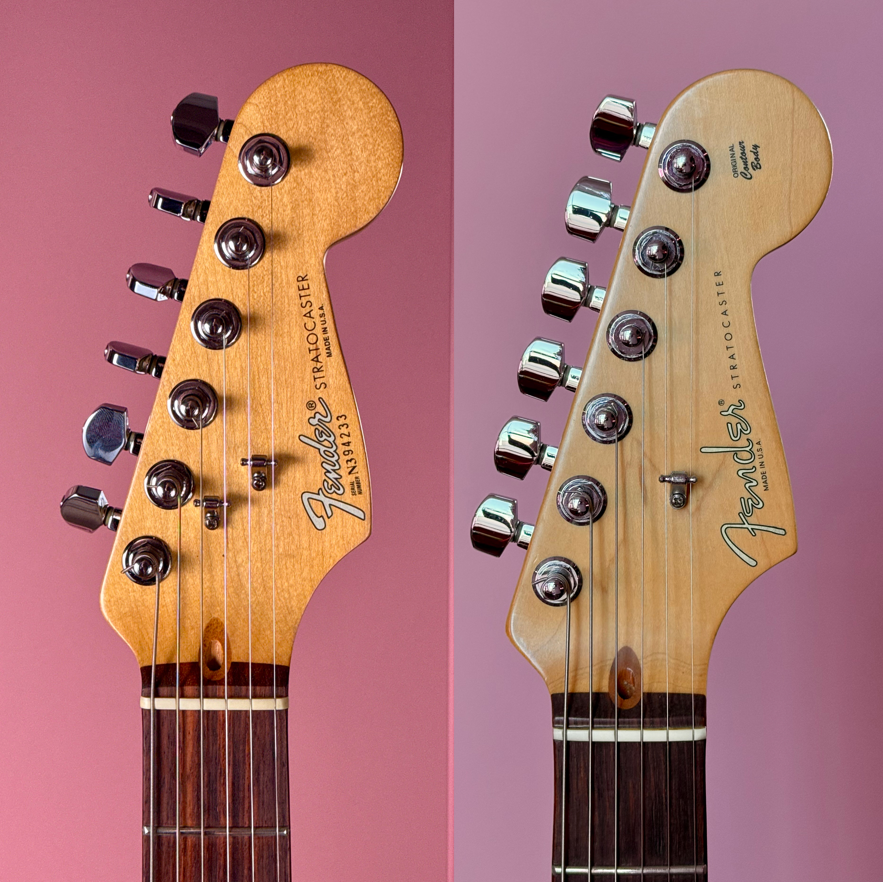 Голова грифа Fender American Series Stratocaster