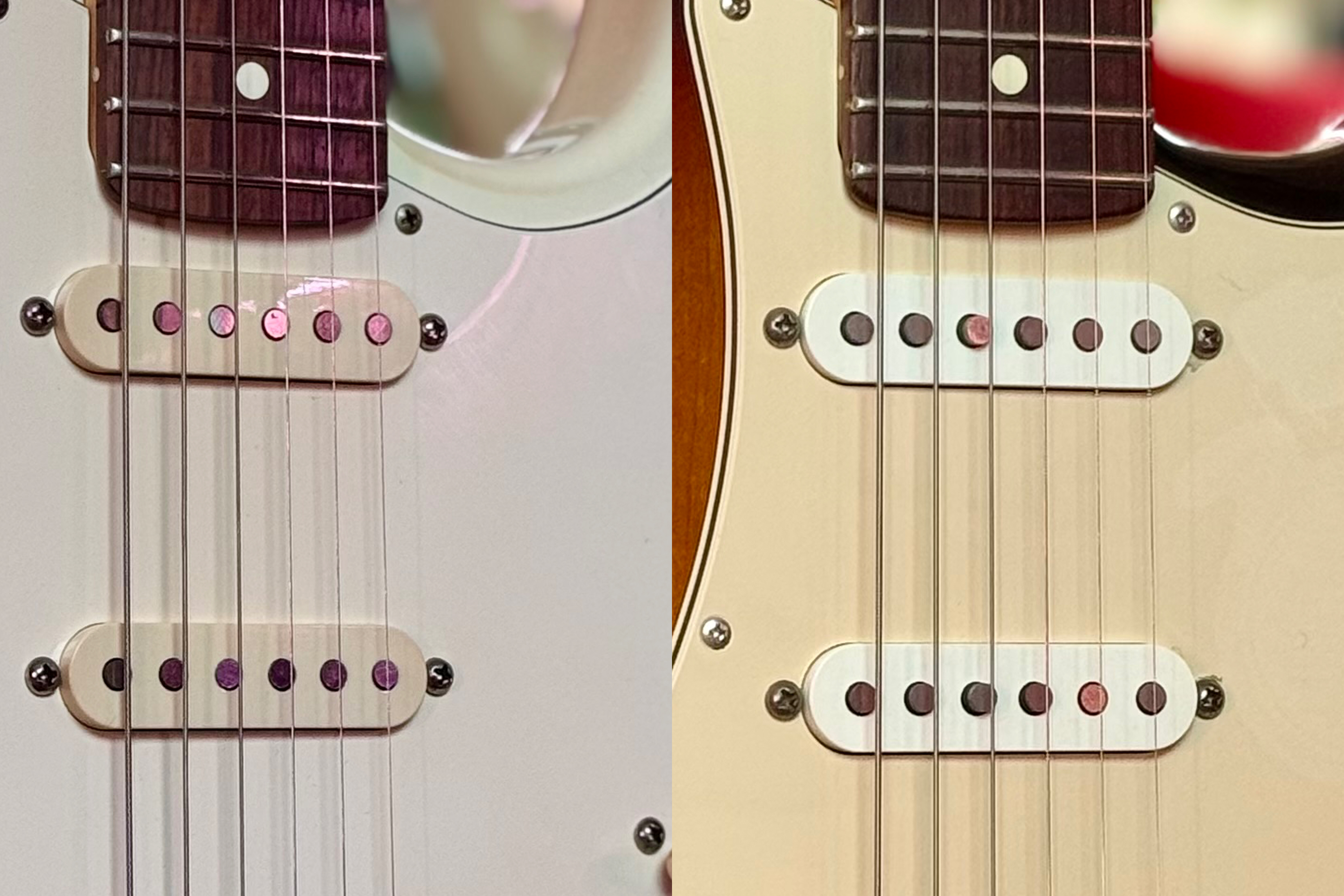 Звукосниматели Fender American Series Stratocaster крупным планом
