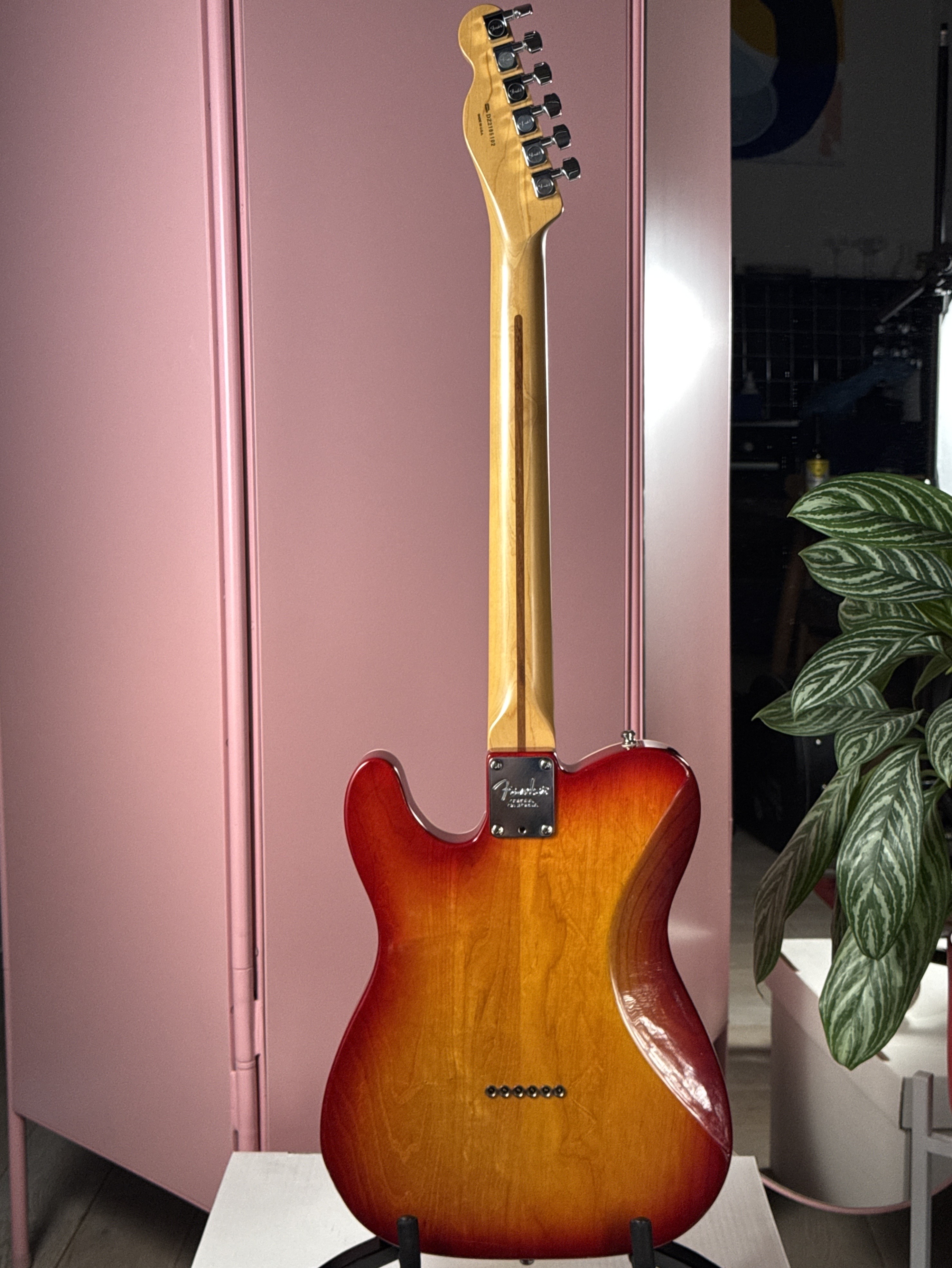 Fender American Deluxe Telecaster 2002 Cherry Sunburst, электрогитара, фото 10