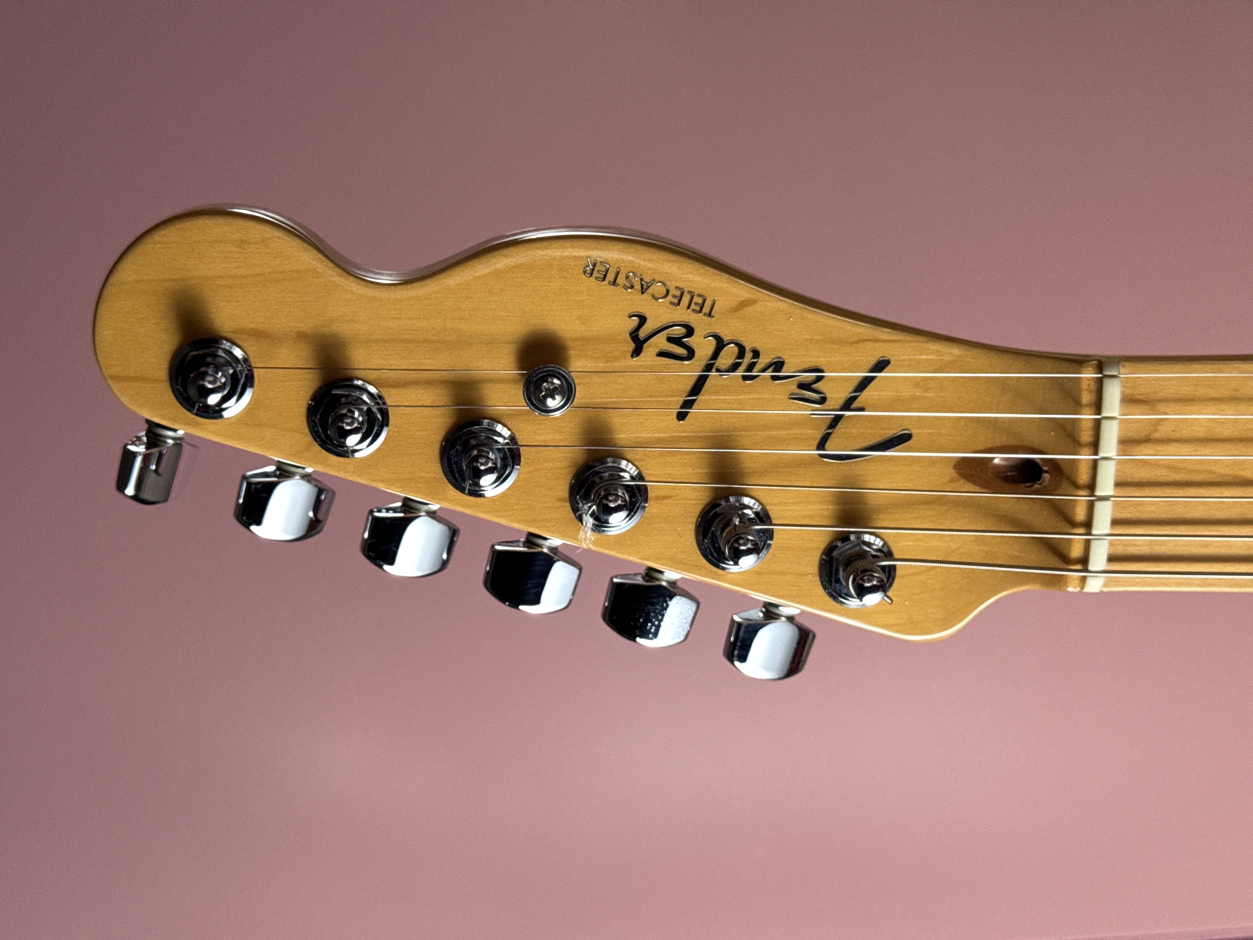 Fender American Deluxe Telecaster 2002 Cherry Sunburst, электрогитара, фото 4
