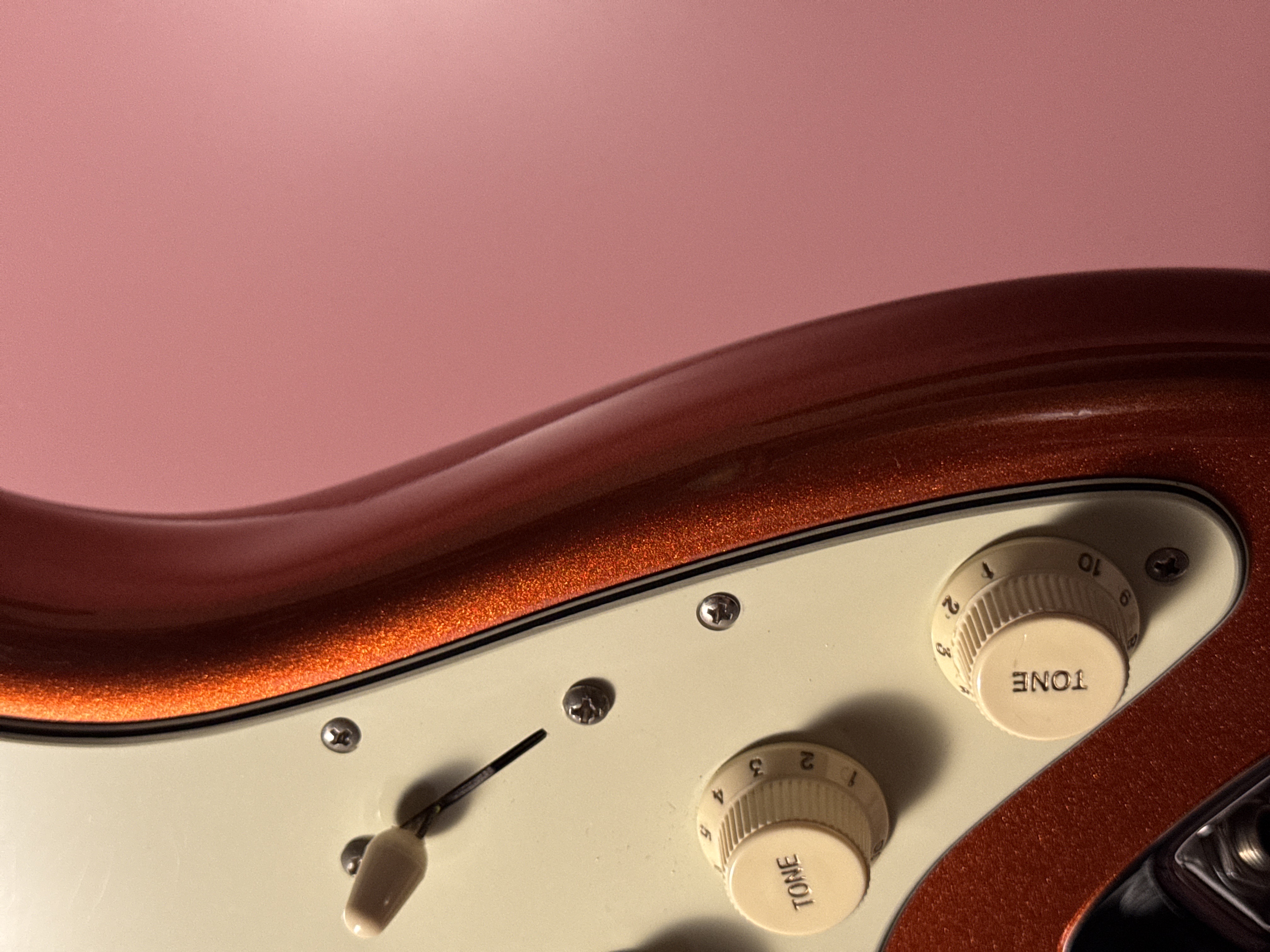 Fender American Elite Stratocaster 2016 Autumn Blaze Metallic, электрогитара, фото 10