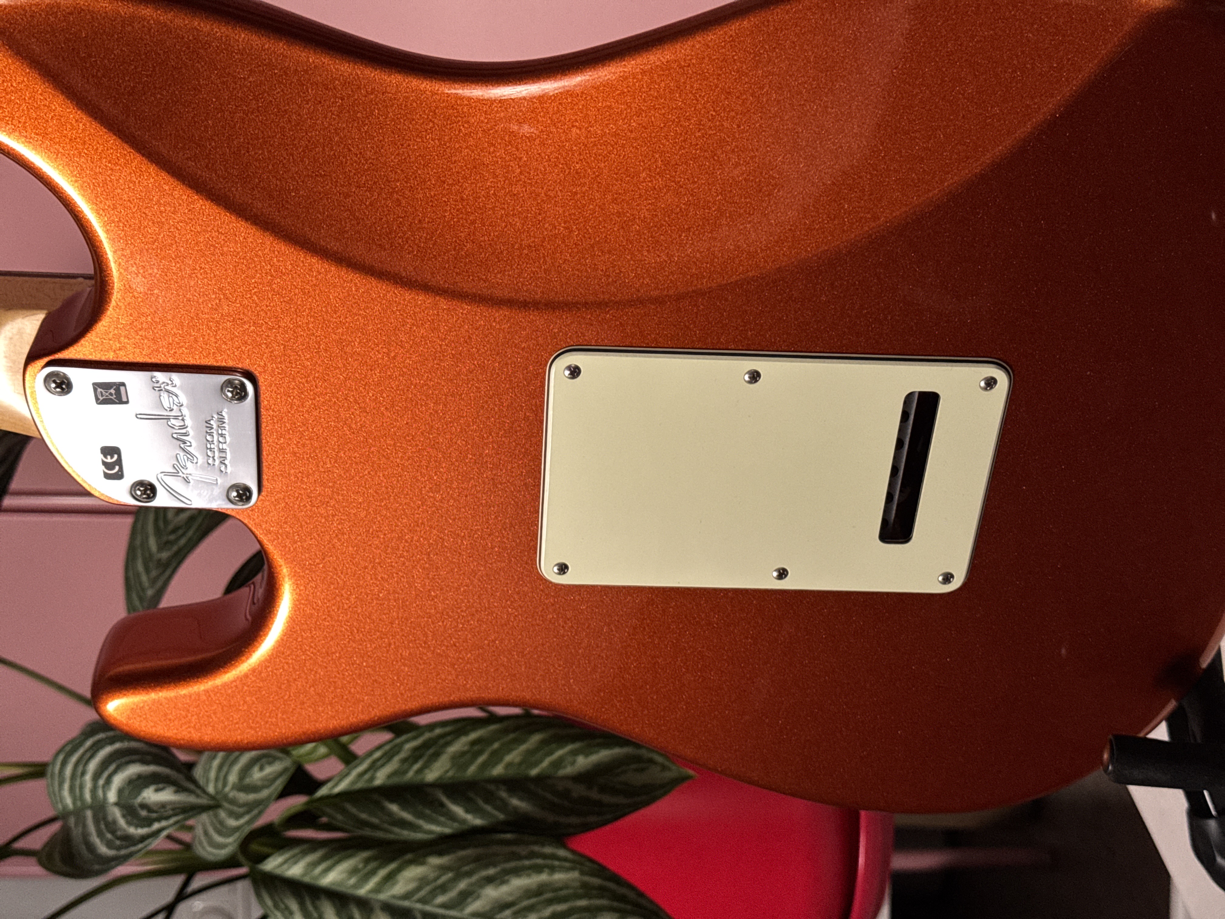Fender American Elite Stratocaster 2016 Autumn Blaze Metallic, электрогитара, фото 14