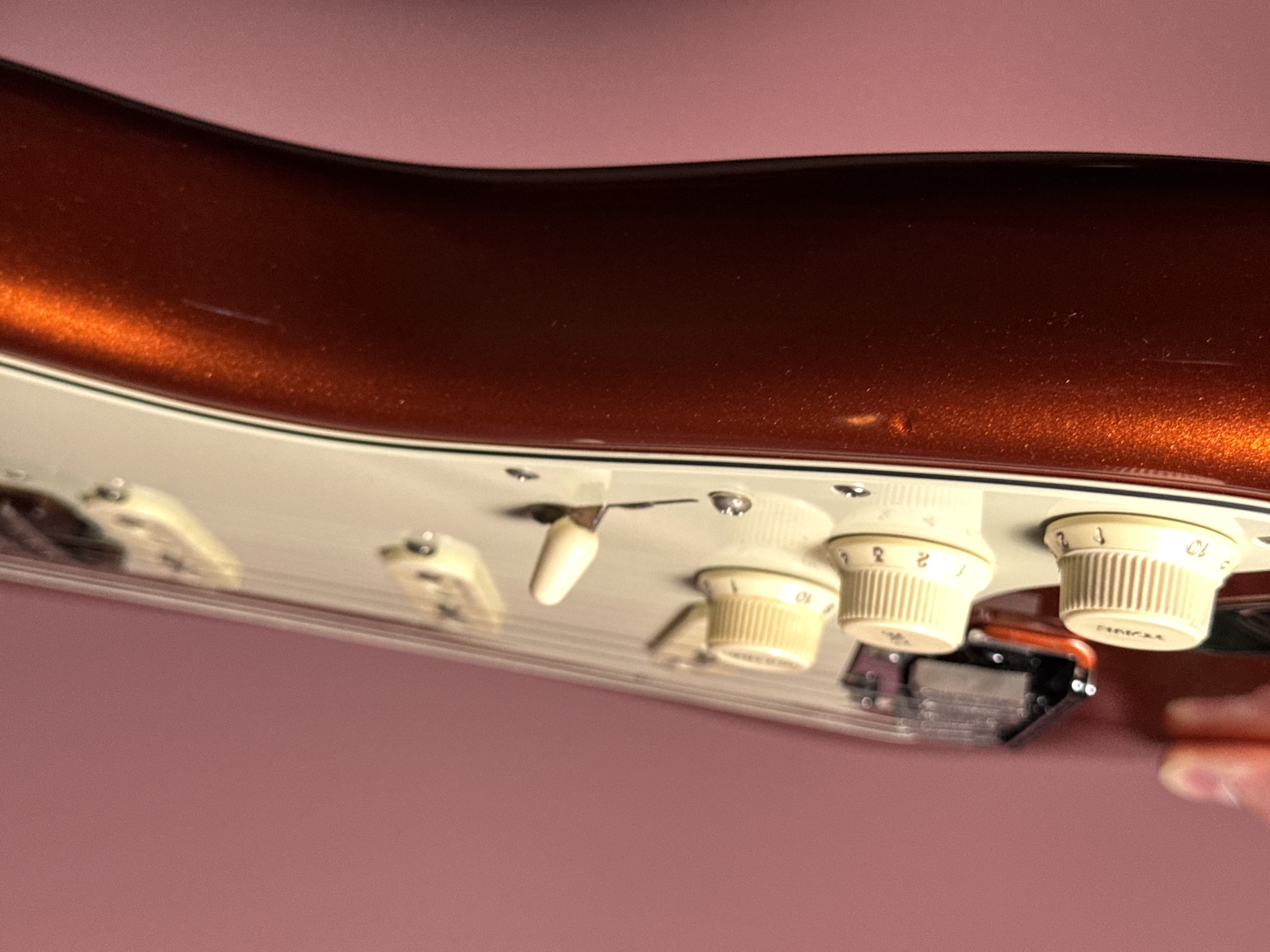 Fender American Elite Stratocaster 2016 Autumn Blaze Metallic, электрогитара, фото 15