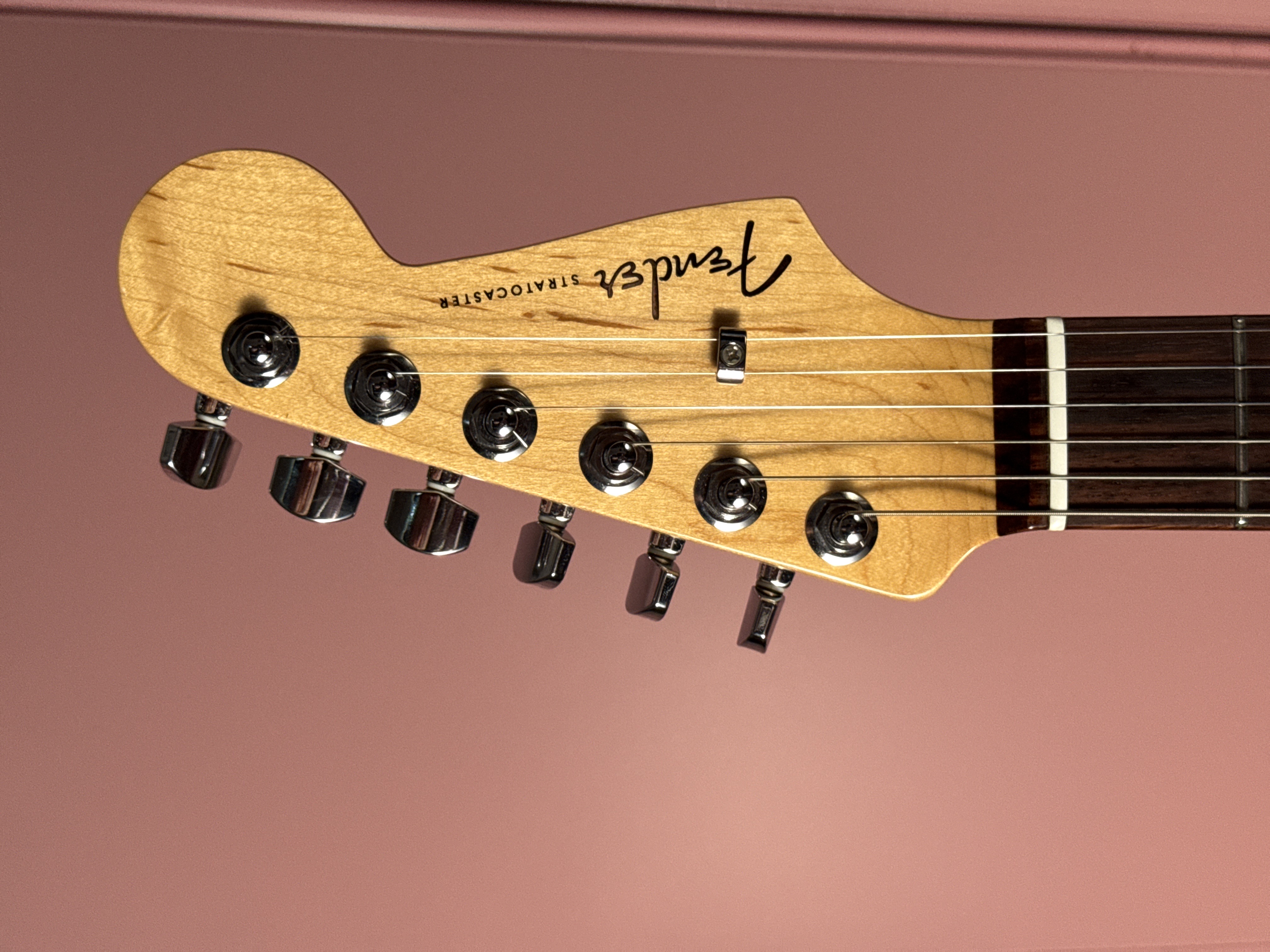 Fender American Elite Stratocaster 2016 Autumn Blaze Metallic, электрогитара, фото 3
