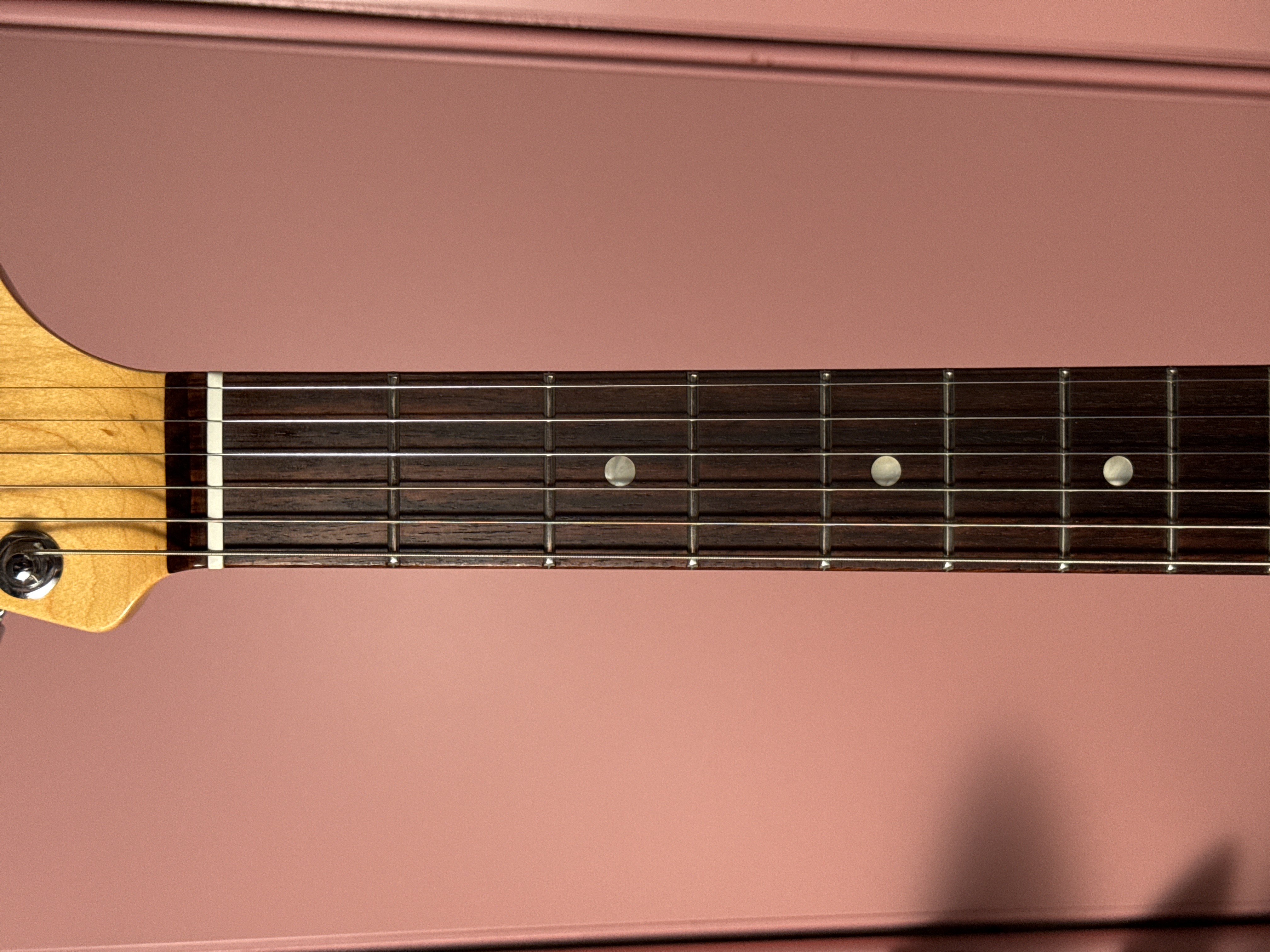 Fender American Elite Stratocaster 2016 Autumn Blaze Metallic, электрогитара, фото 4