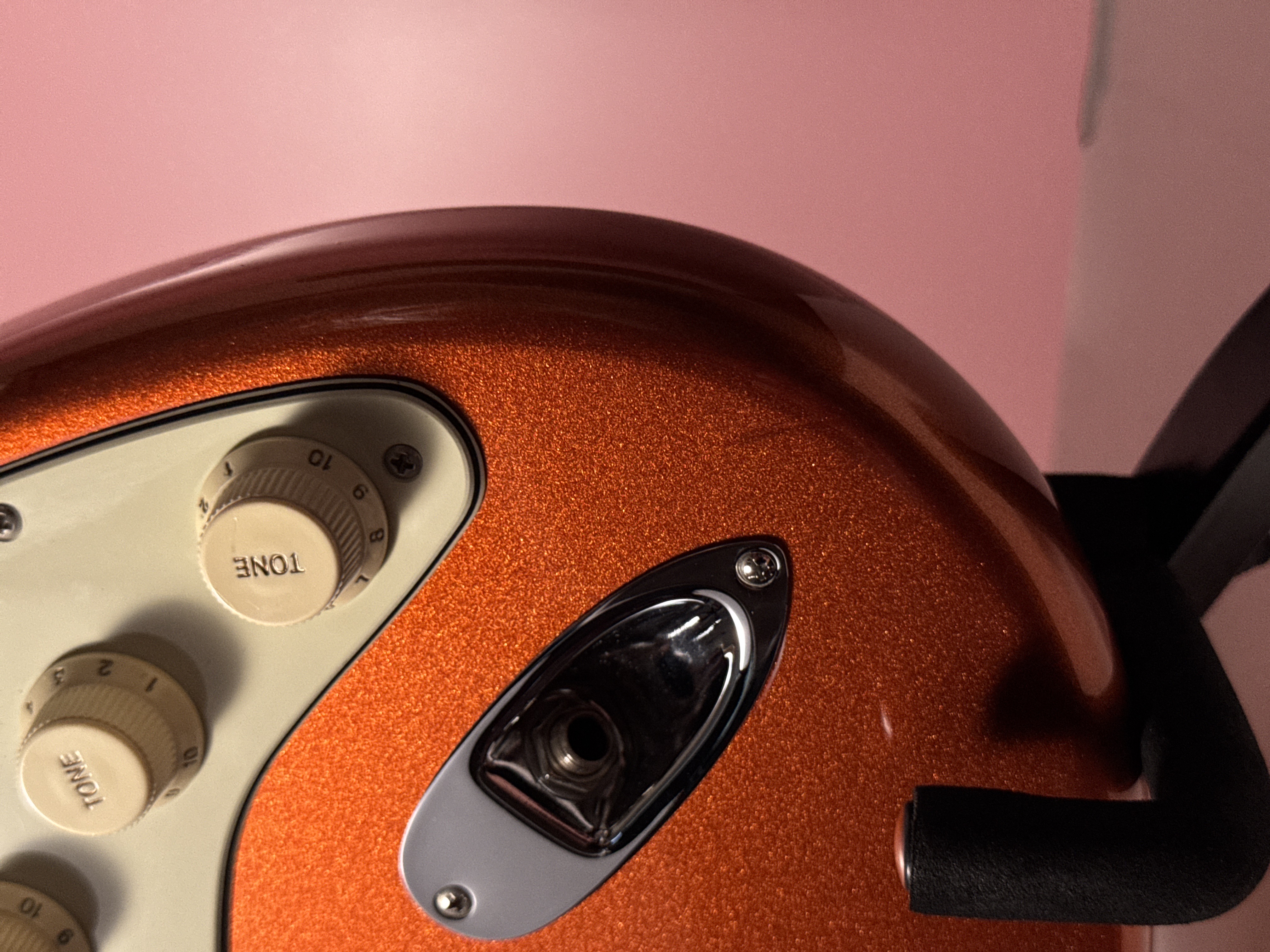 Fender American Elite Stratocaster 2016 Autumn Blaze Metallic, электрогитара, фото 9