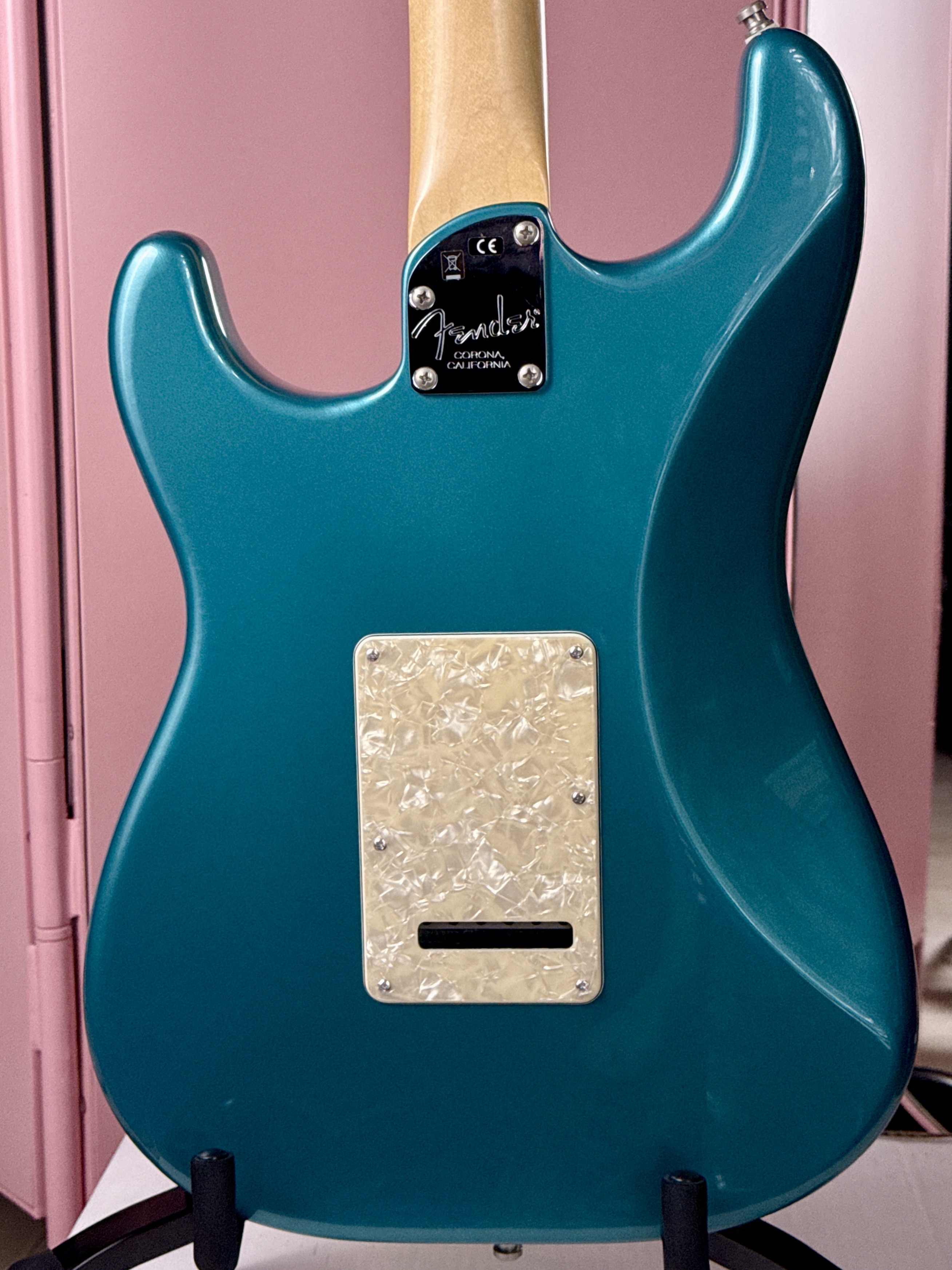 Fender American Elite Stratocaster 2017 Ocean Turquoise, электрогитара, фото 10