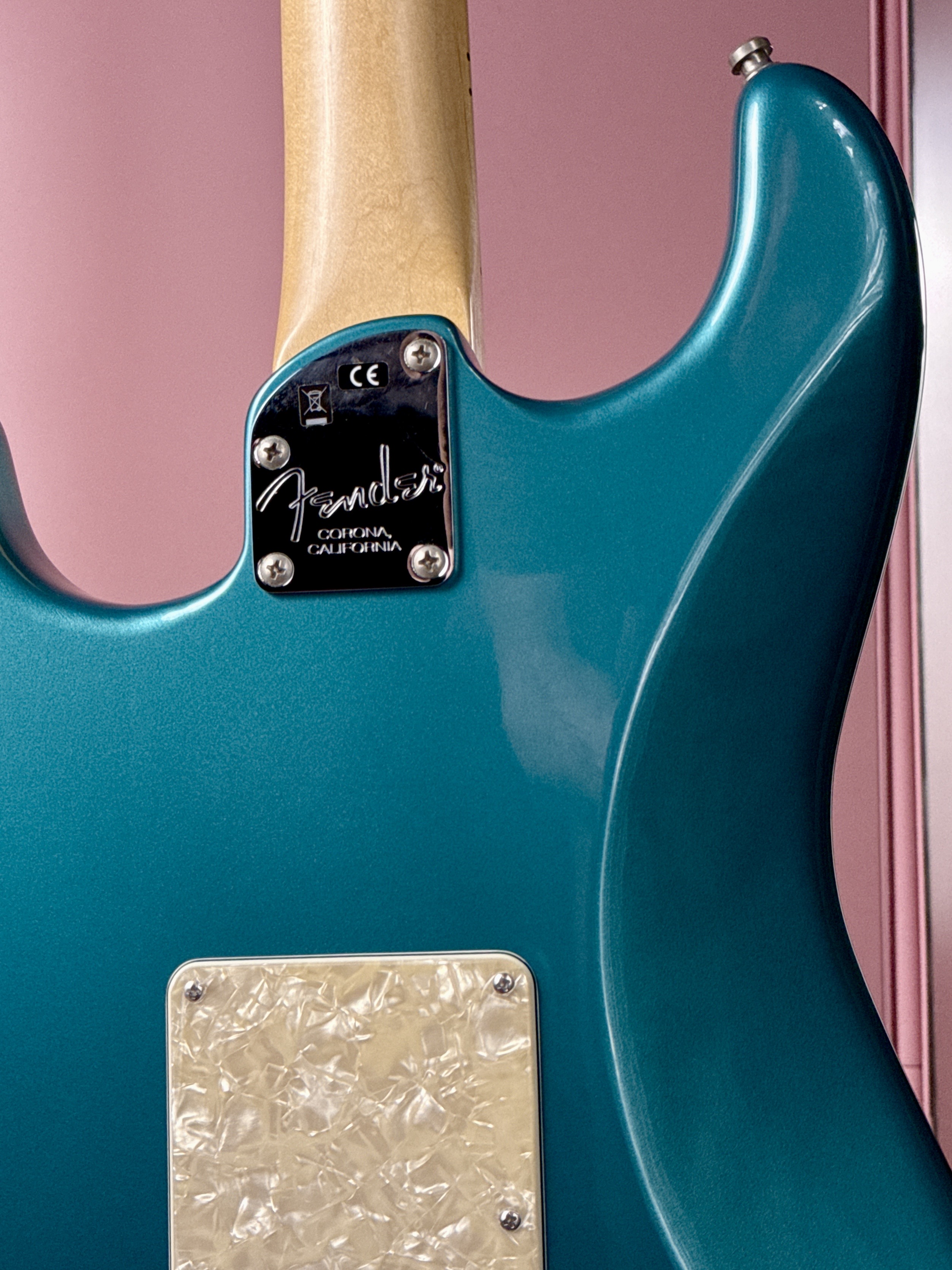 Fender American Elite Stratocaster 2017 Ocean Turquoise, электрогитара, фото 13