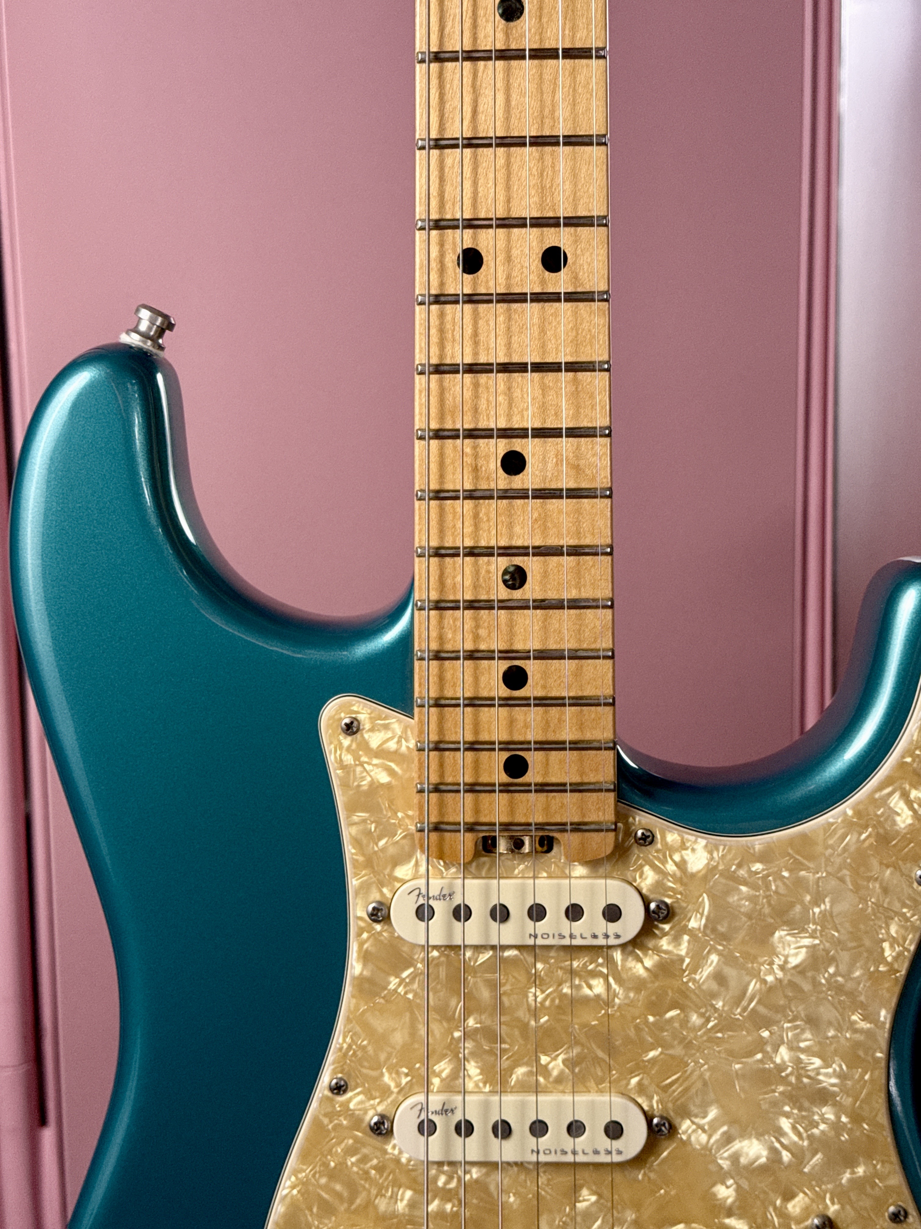 Fender American Elite Stratocaster 2017 Ocean Turquoise, электрогитара, фото 6