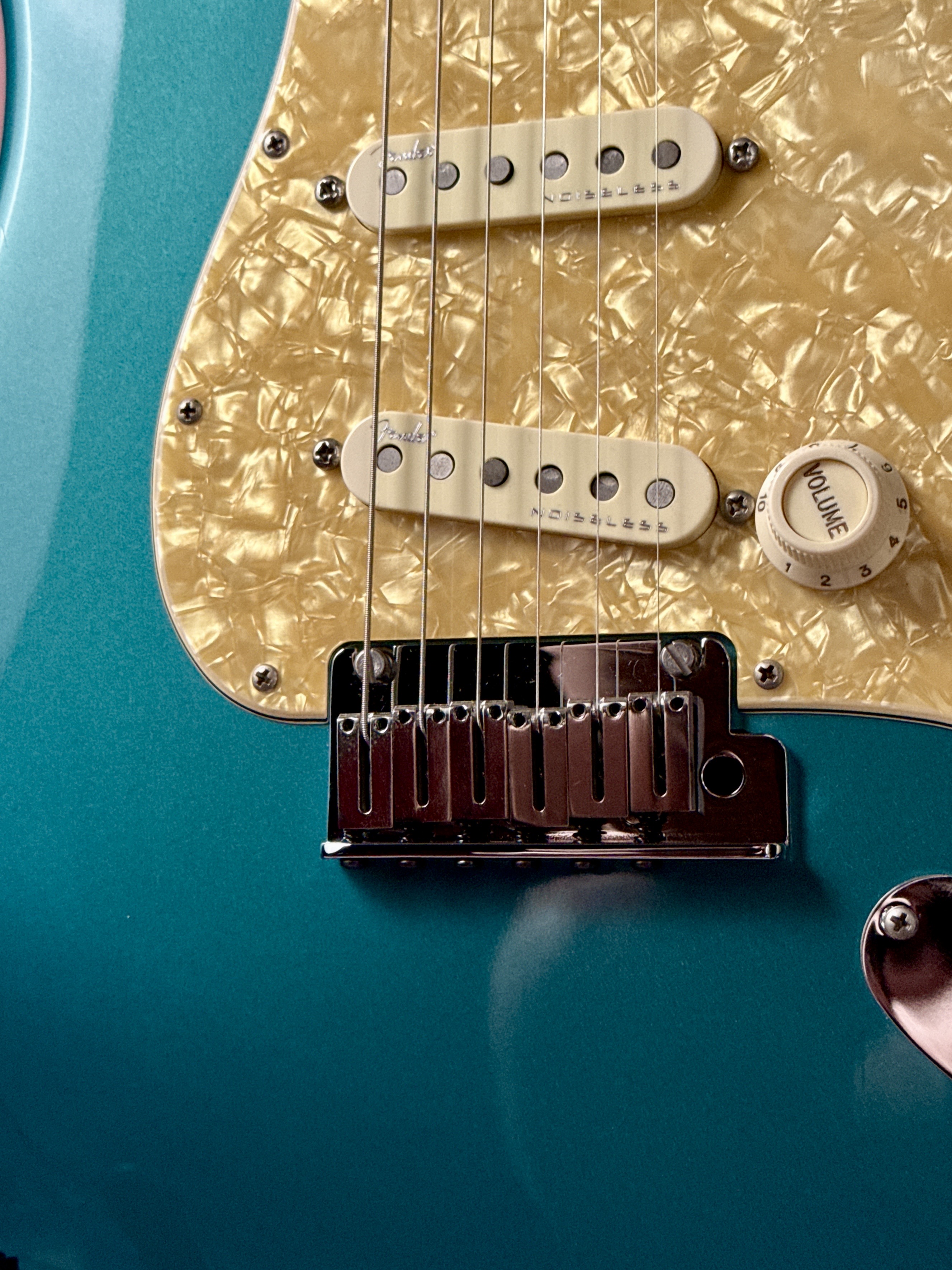 Fender American Elite Stratocaster 2017 Ocean Turquoise, электрогитара, фото 8