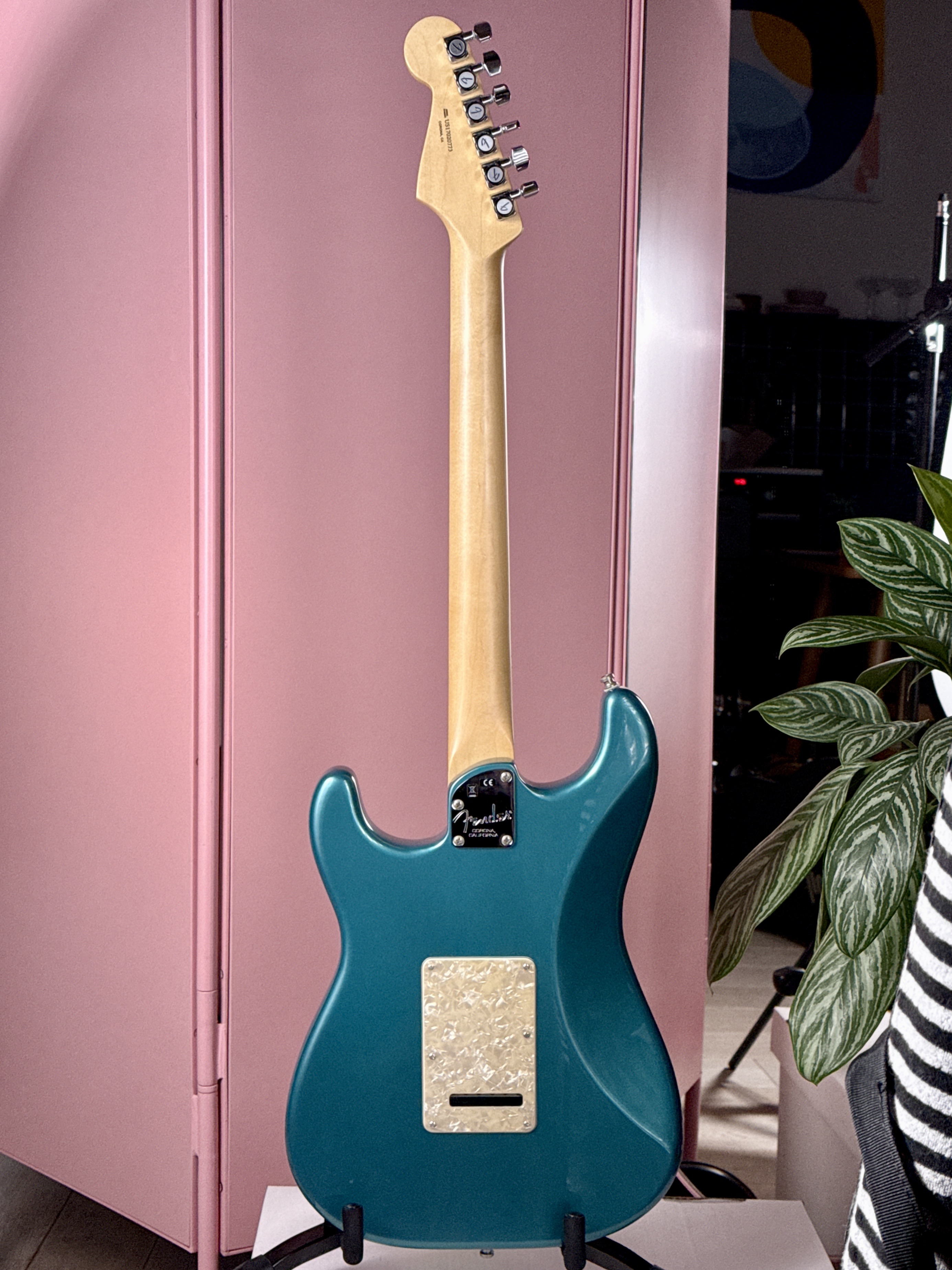 Fender American Elite Stratocaster 2017 Ocean Turquoise, электрогитара, фото 9