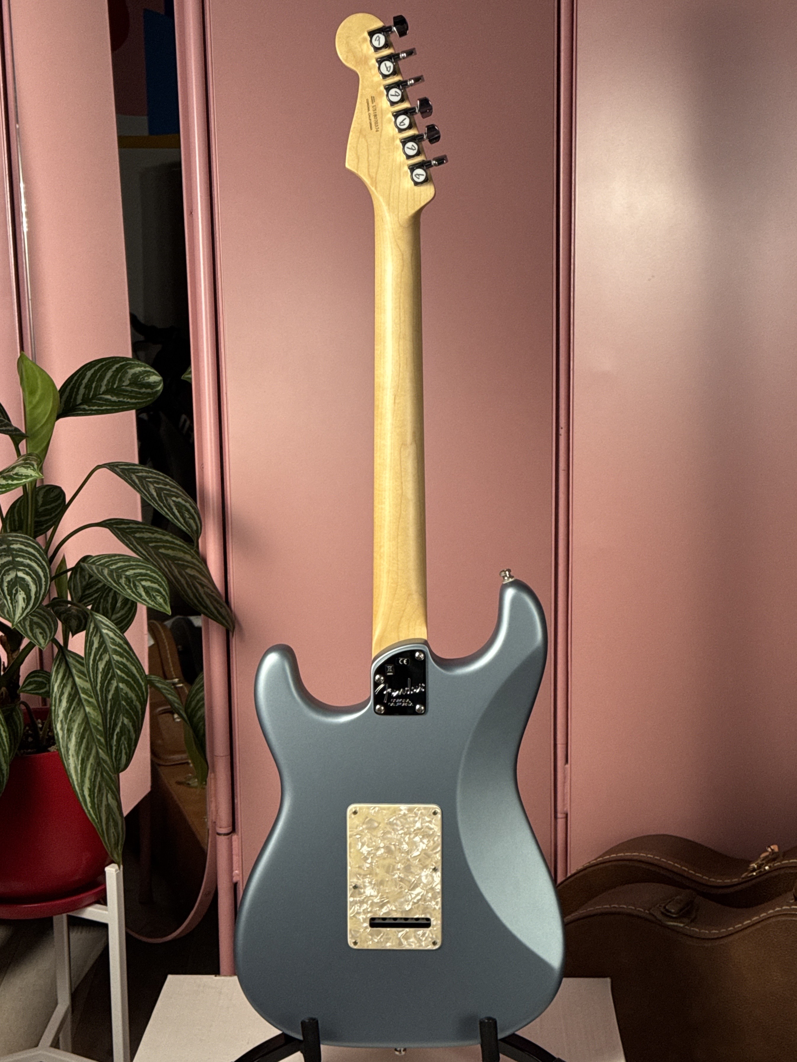 Fender American Elite Stratocaster 2019 Satin Ice Blue Metallic, электрогитара, фото 8