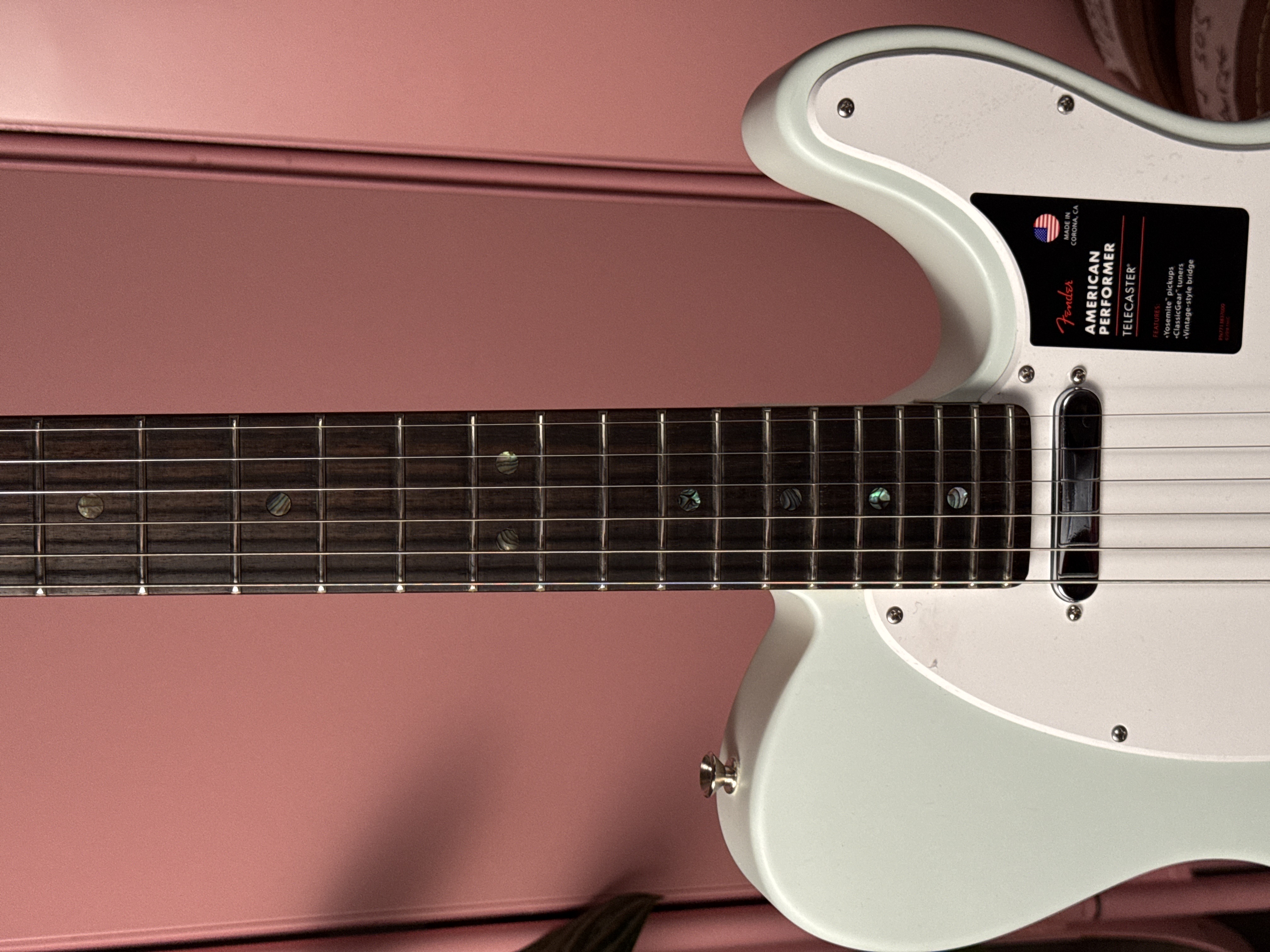 Fender American Performer Telecaster 2023 Satin Sonic Blue, электрогитара, фото 5