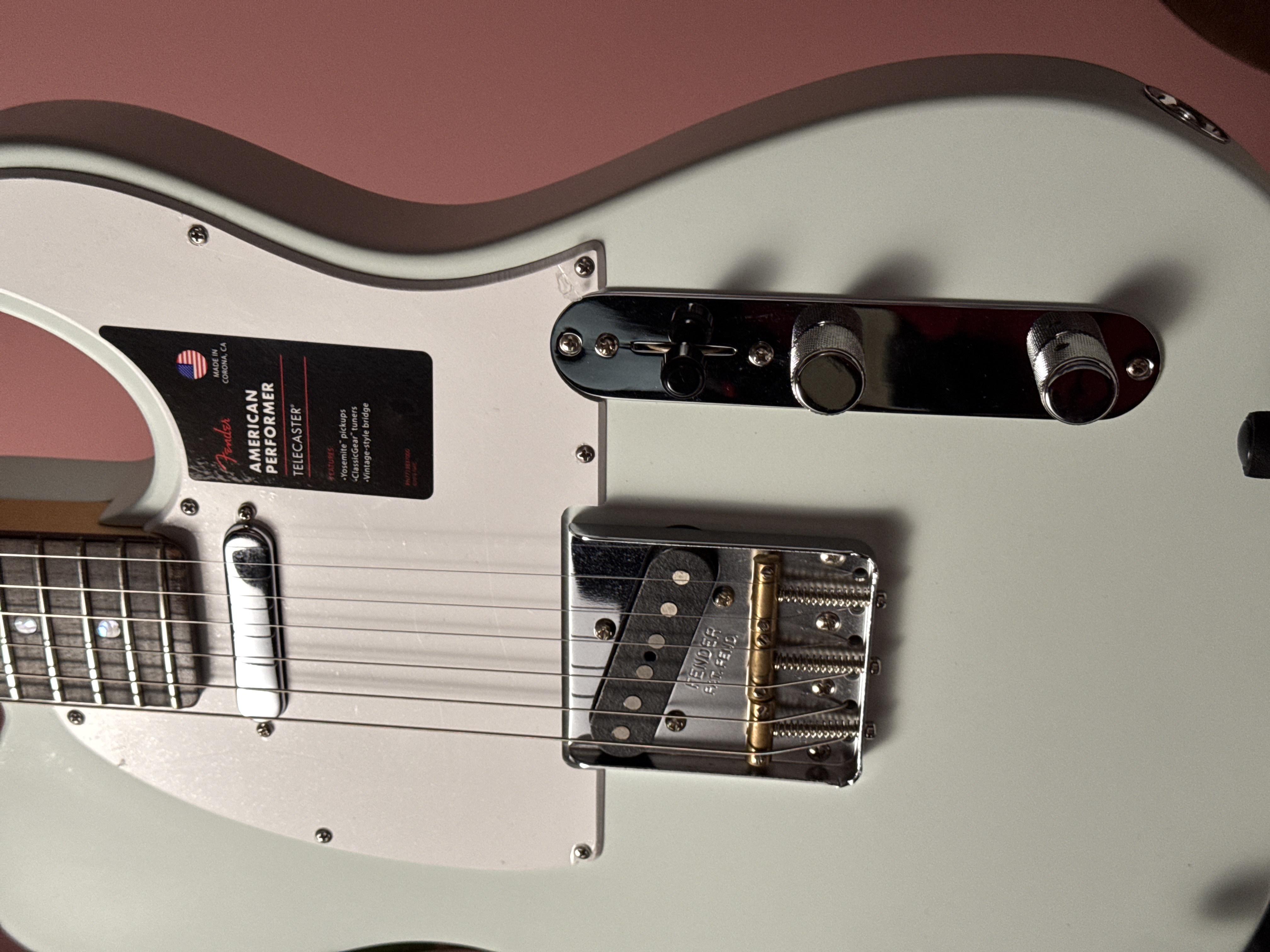 Fender American Performer Telecaster 2023 Satin Sonic Blue, электрогитара, фото 6