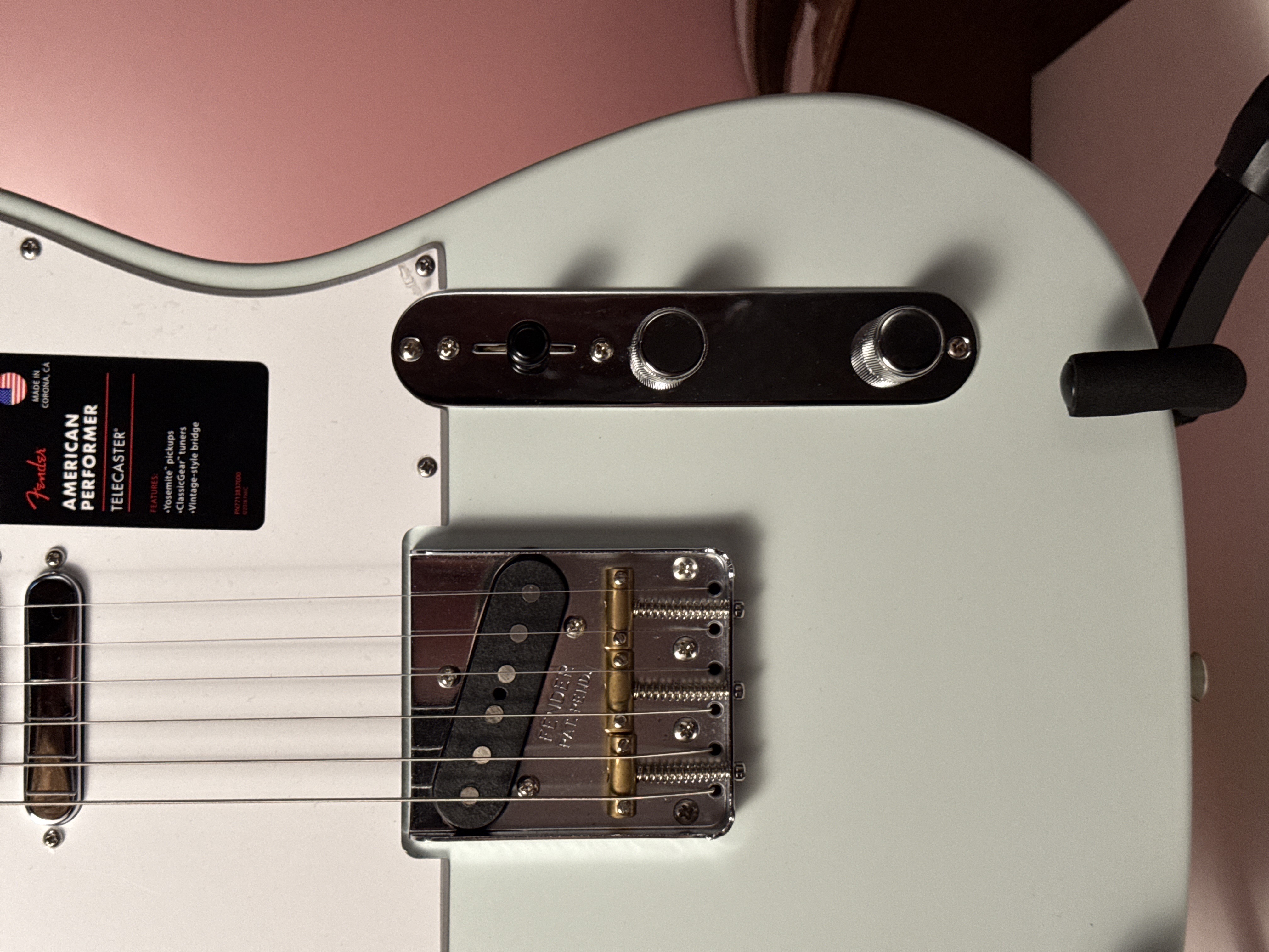 Fender American Performer Telecaster 2023 Satin Sonic Blue, электрогитара, фото 7