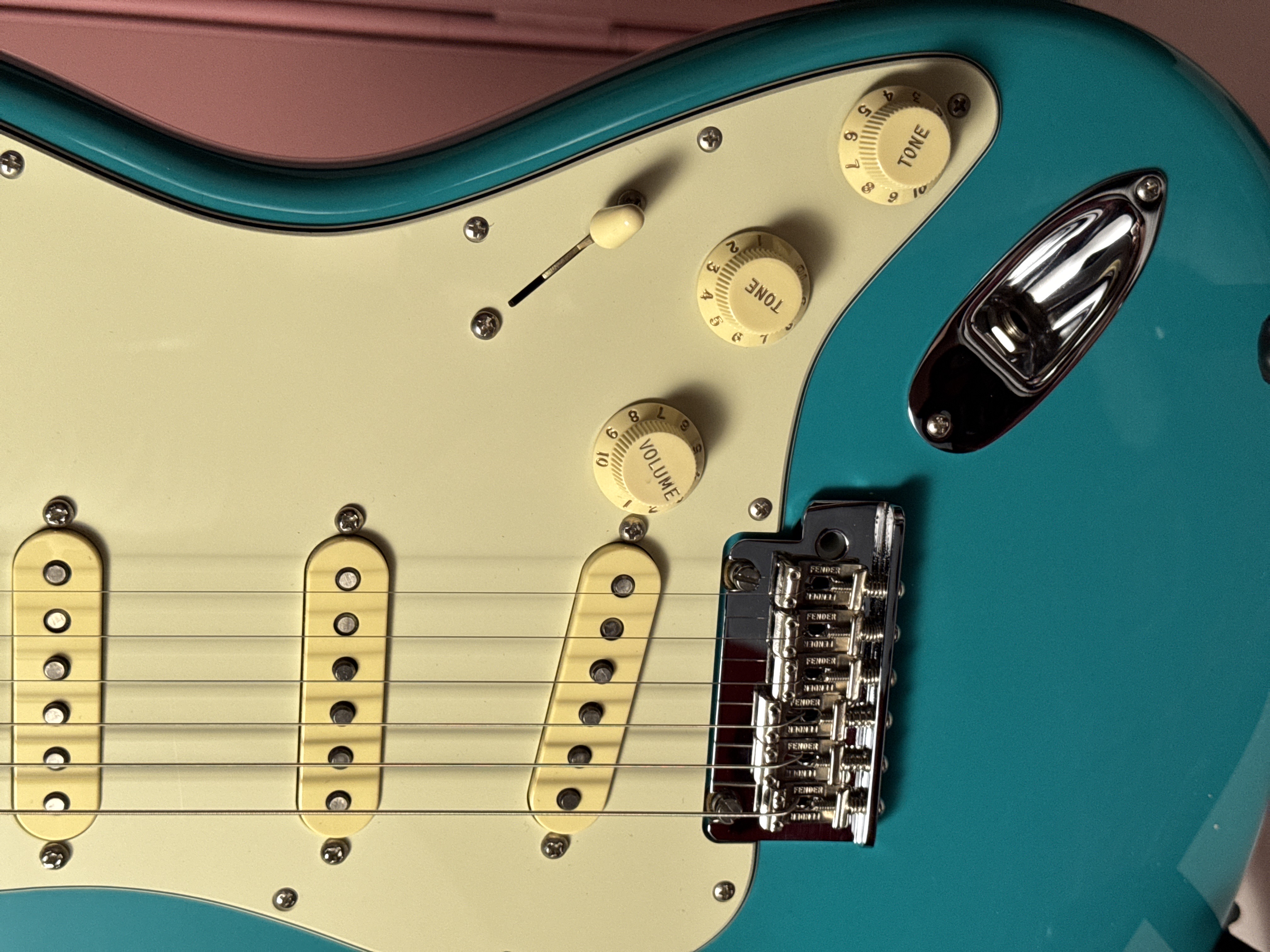 Fender American Professional II Stratocaster 2022 Miami Blue, электрогитара, фото 6