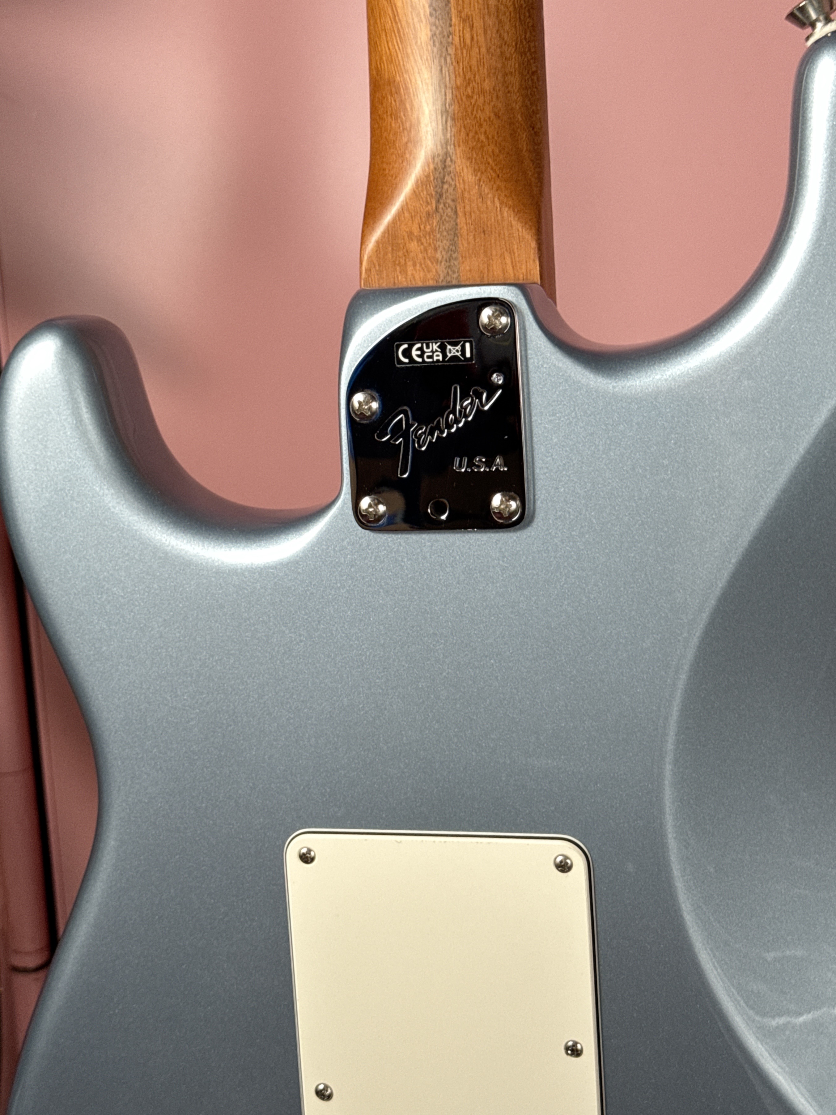 Fender Limited Edition American Professional II Stratocaster HH 2024 Ice Blue Metallic w/ Matching Headstock, электрогитара, фото 14