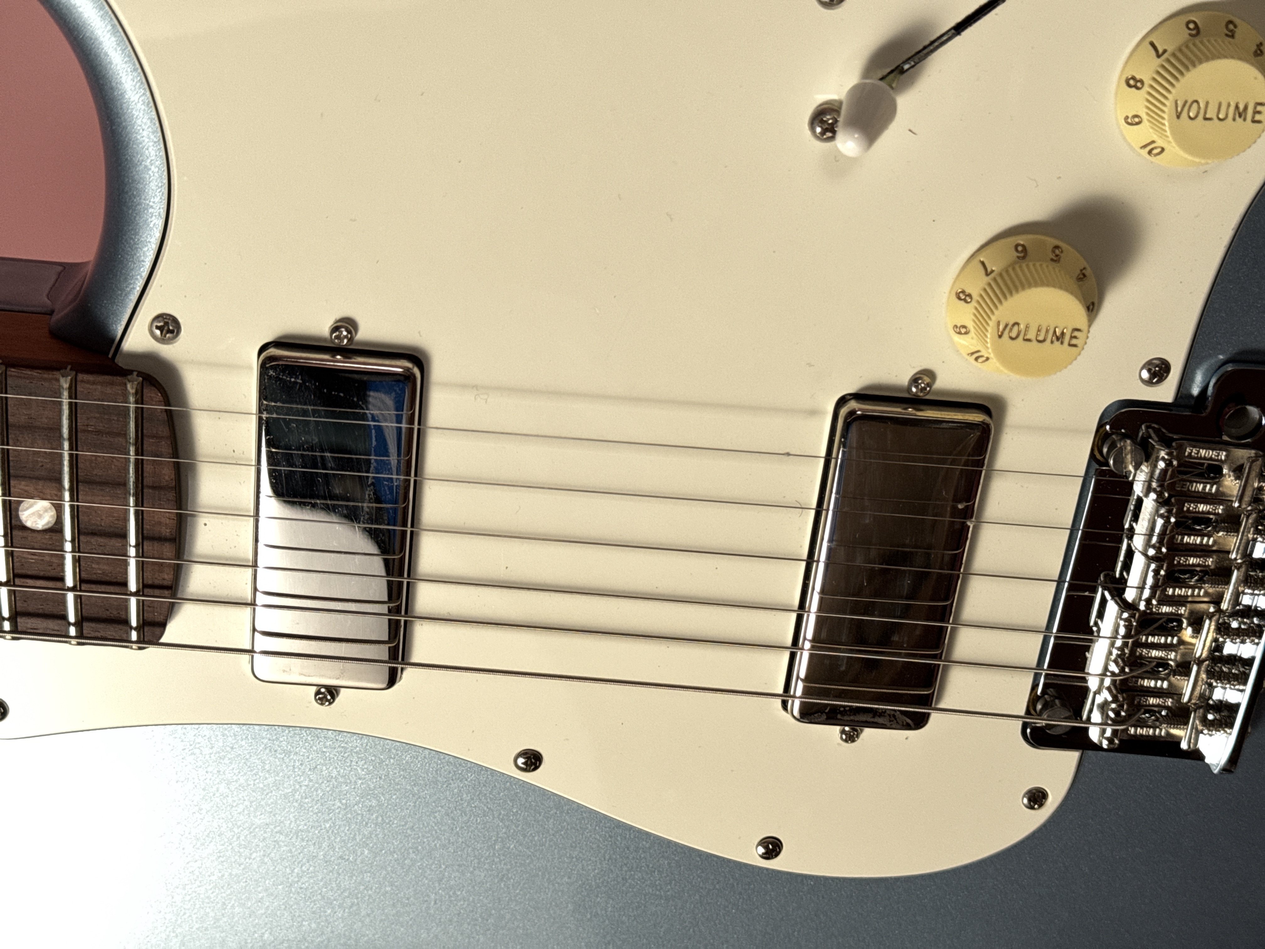 Fender Limited Edition American Professional II Stratocaster HH 2024 Ice Blue Metallic w/ Matching Headstock, электрогитара, фото 8