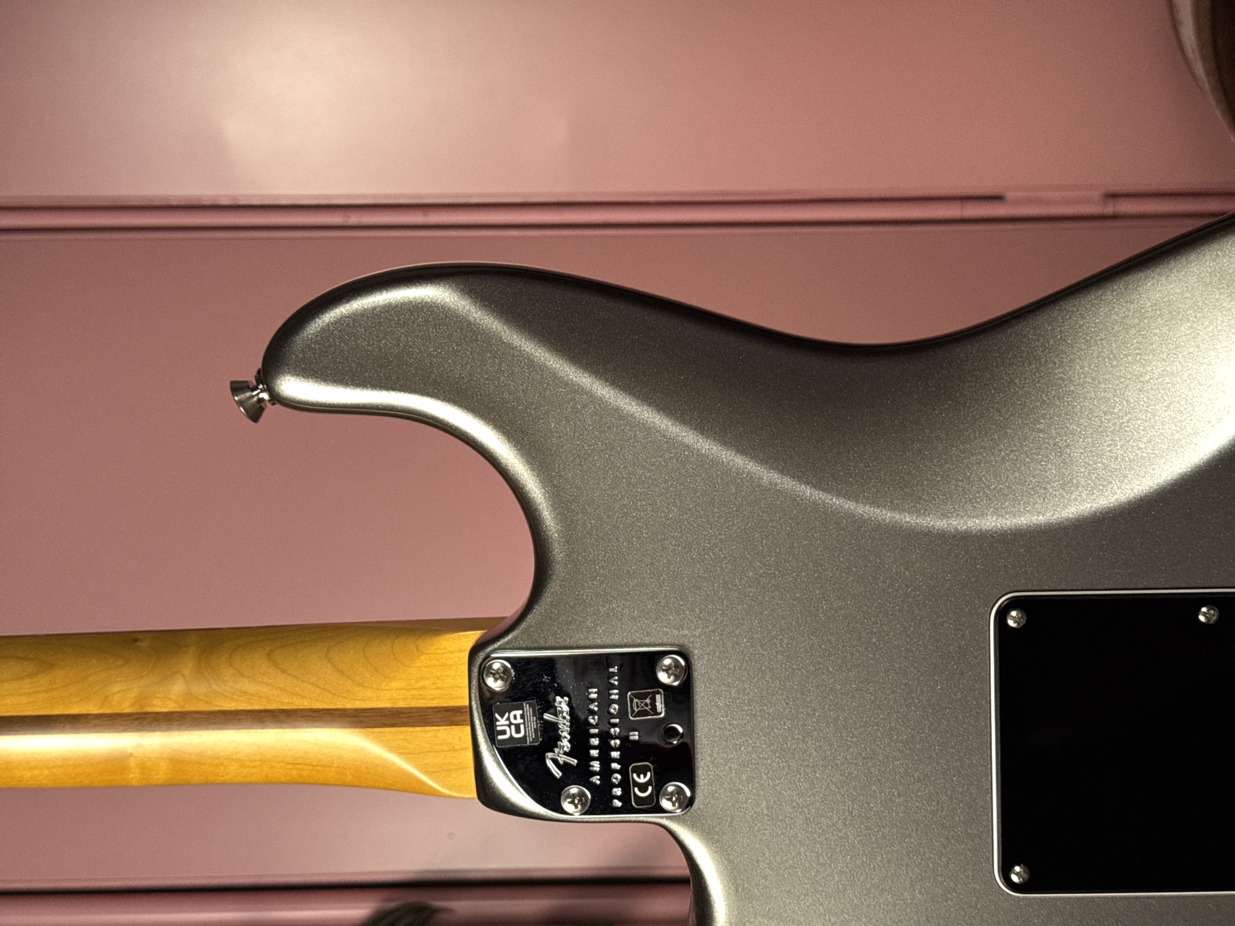Fender American Professional II Stratocaster HSS 2022 Mercury, электрогитара, фото 14