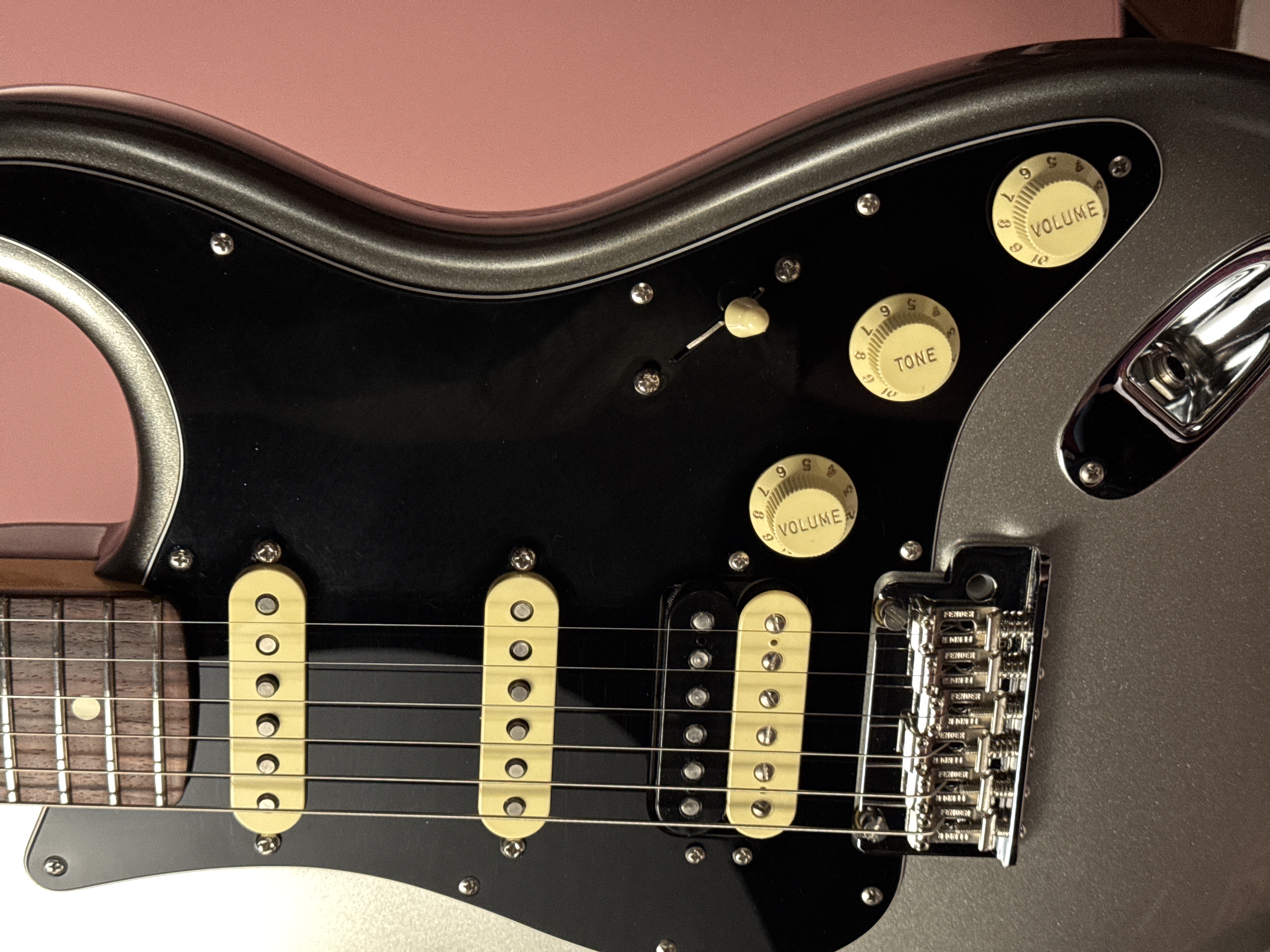 Fender American Professional II Stratocaster HSS 2022 Mercury, электрогитара, фото 7