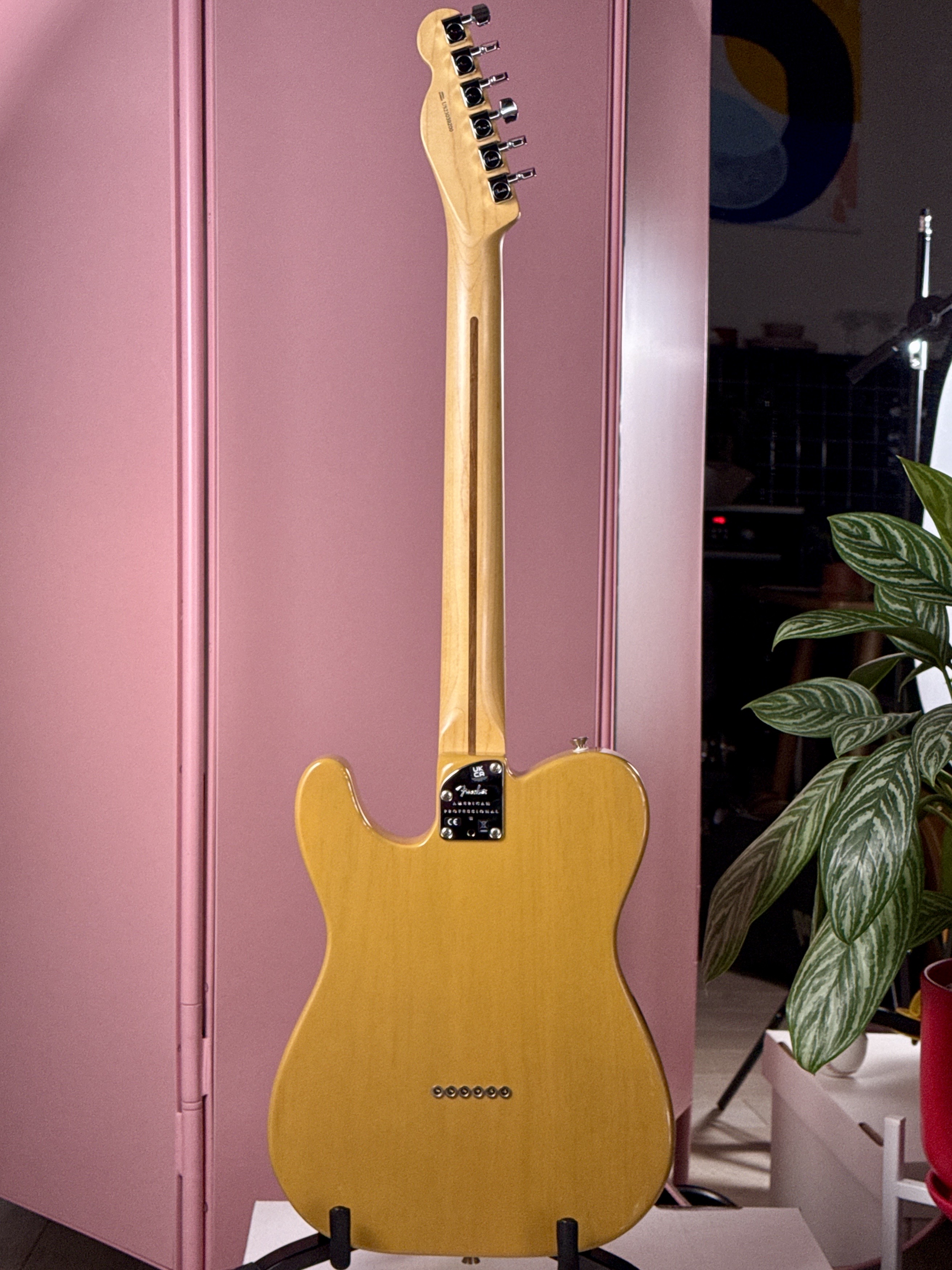 Fender American Professional II Telecaster 2023 Butterscotch Blonde, электрогитара, фото 11