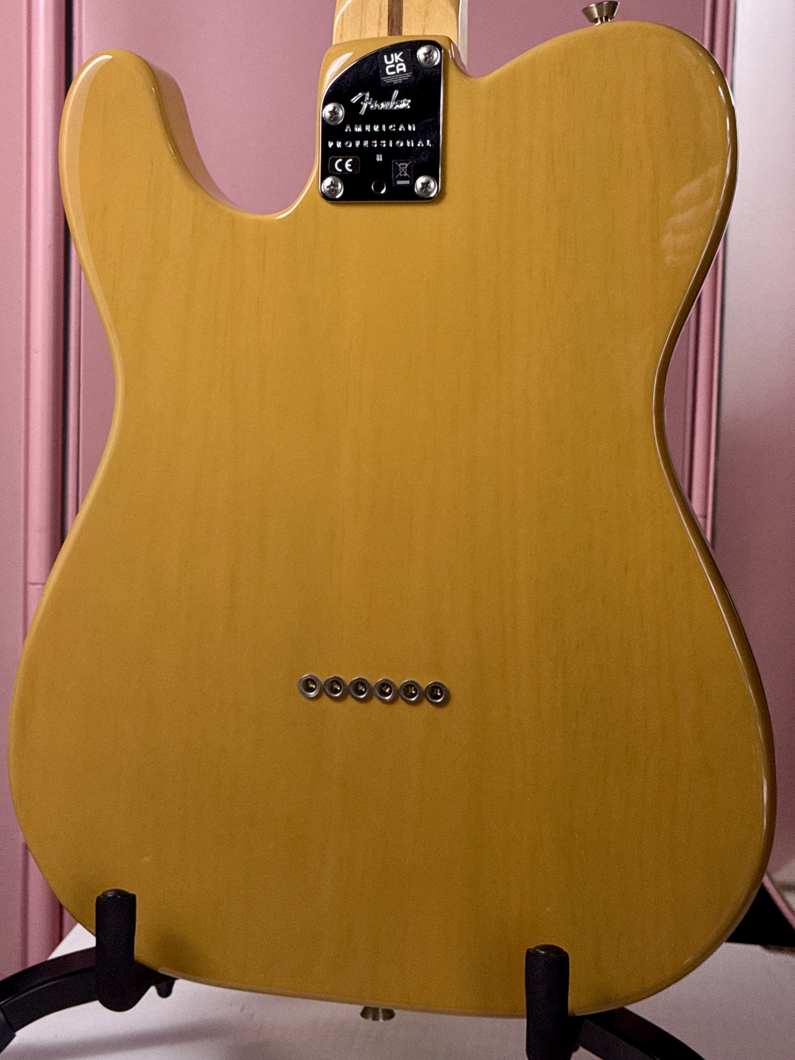 Fender American Professional II Telecaster 2023 Butterscotch Blonde, электрогитара, фото 12