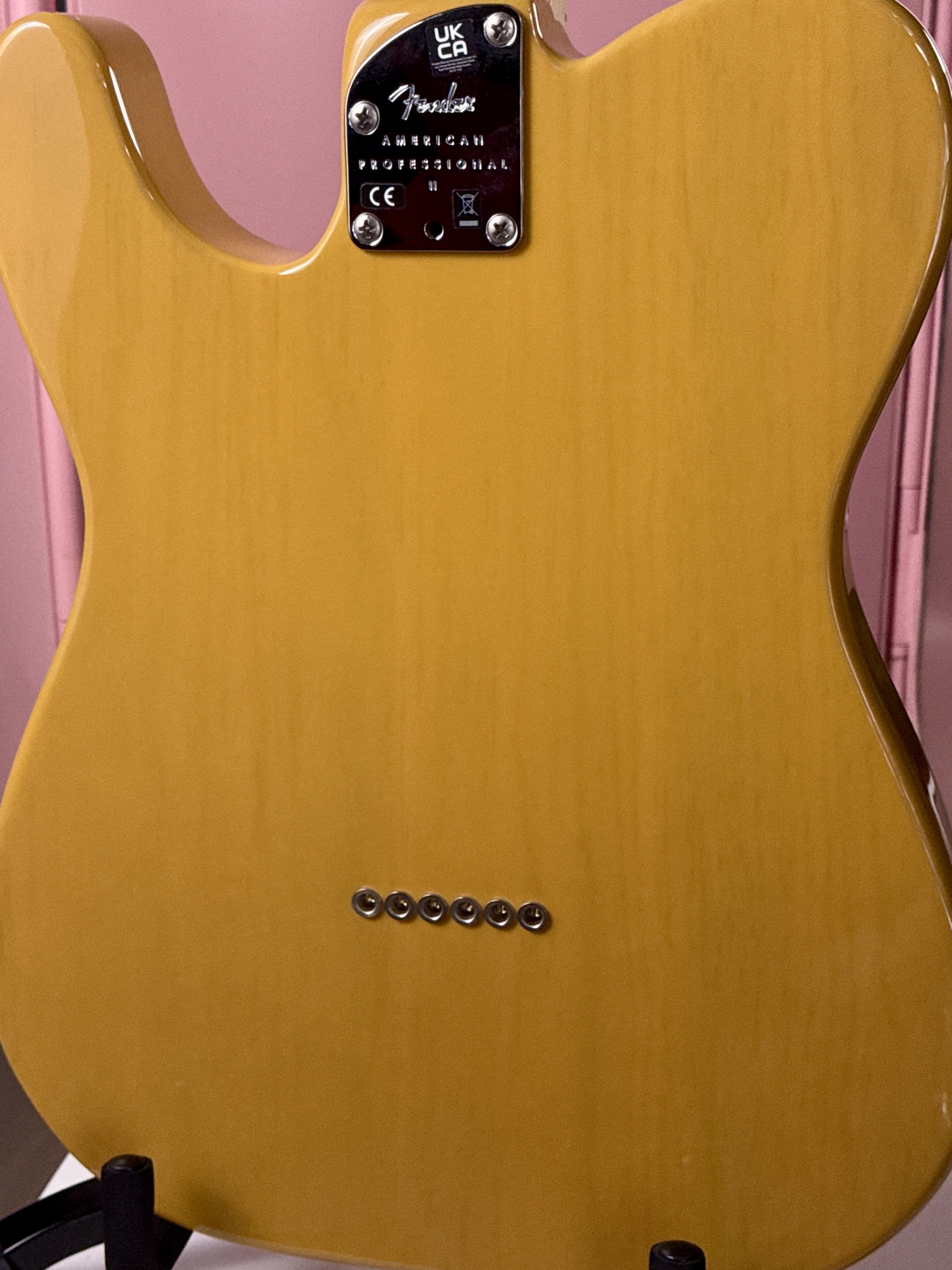 Fender American Professional II Telecaster 2023 Butterscotch Blonde, электрогитара, фото 15