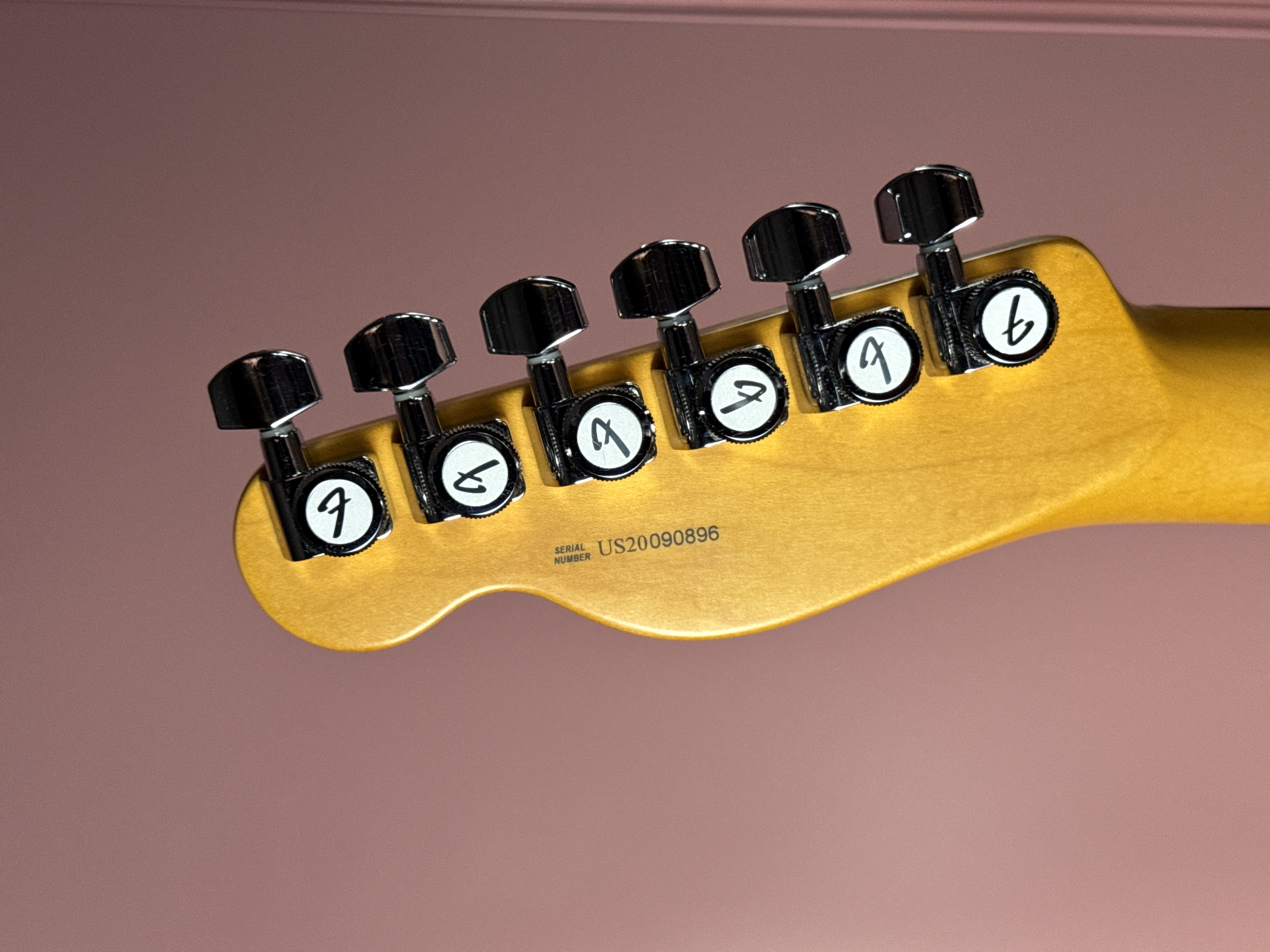 Fender American Professional II Telecaster Bigsby Mod 2020 Dark Night, электрогитара, фото 11