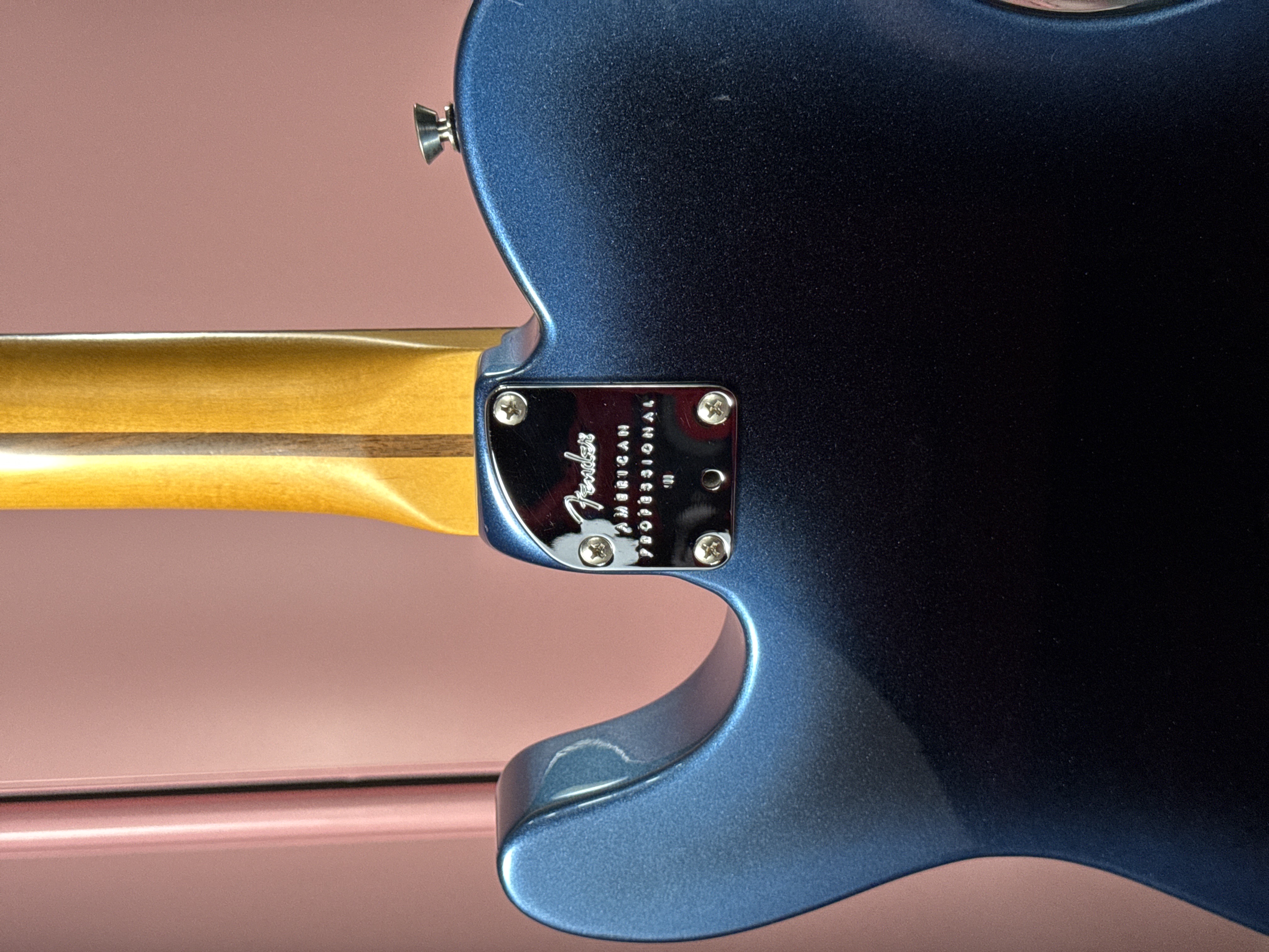 Fender American Professional II Telecaster Bigsby Mod 2020 Dark Night, электрогитара, фото 12