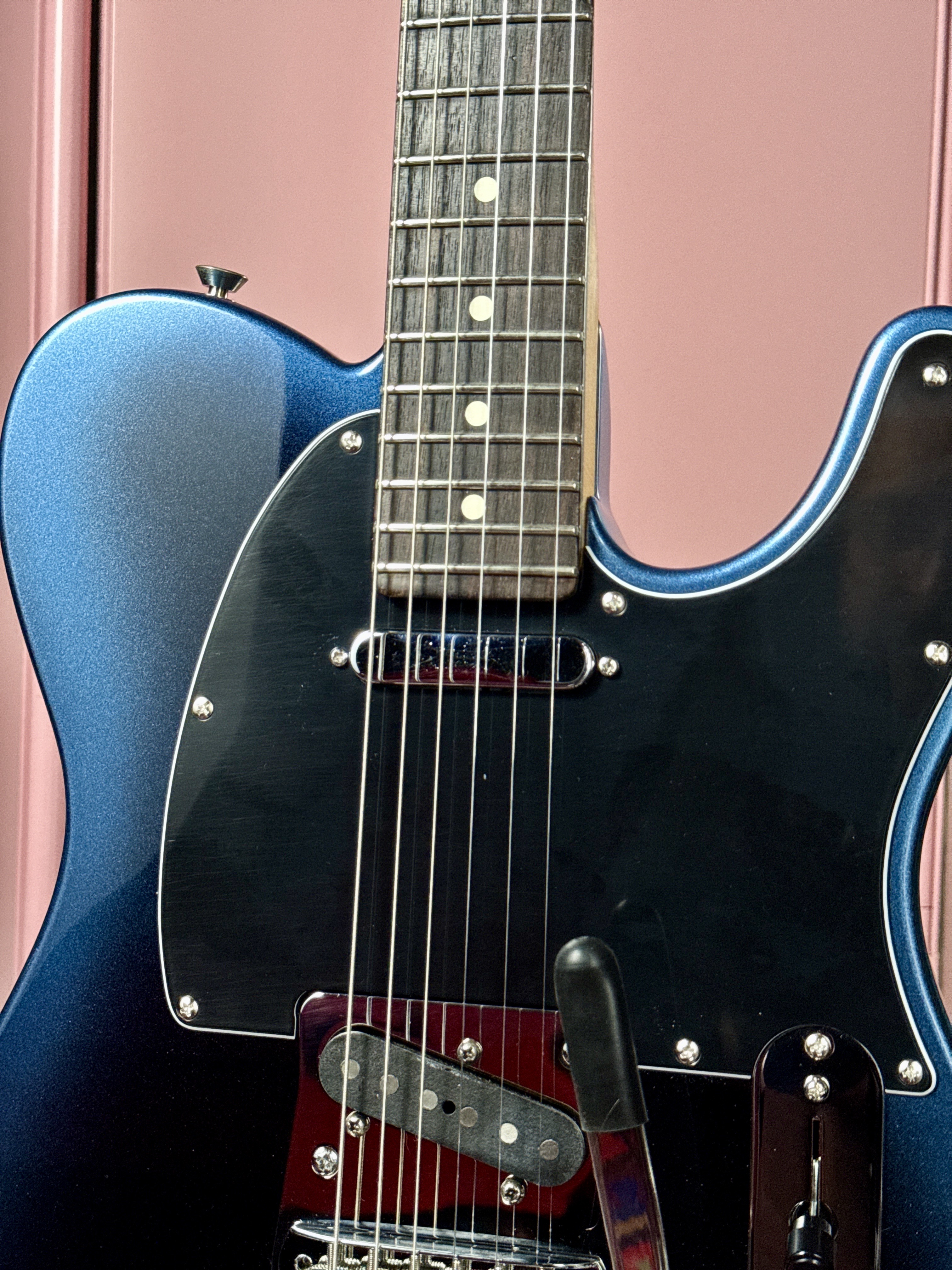 Fender American Professional II Telecaster Bigsby Mod 2020 Dark Night, электрогитара, фото 6