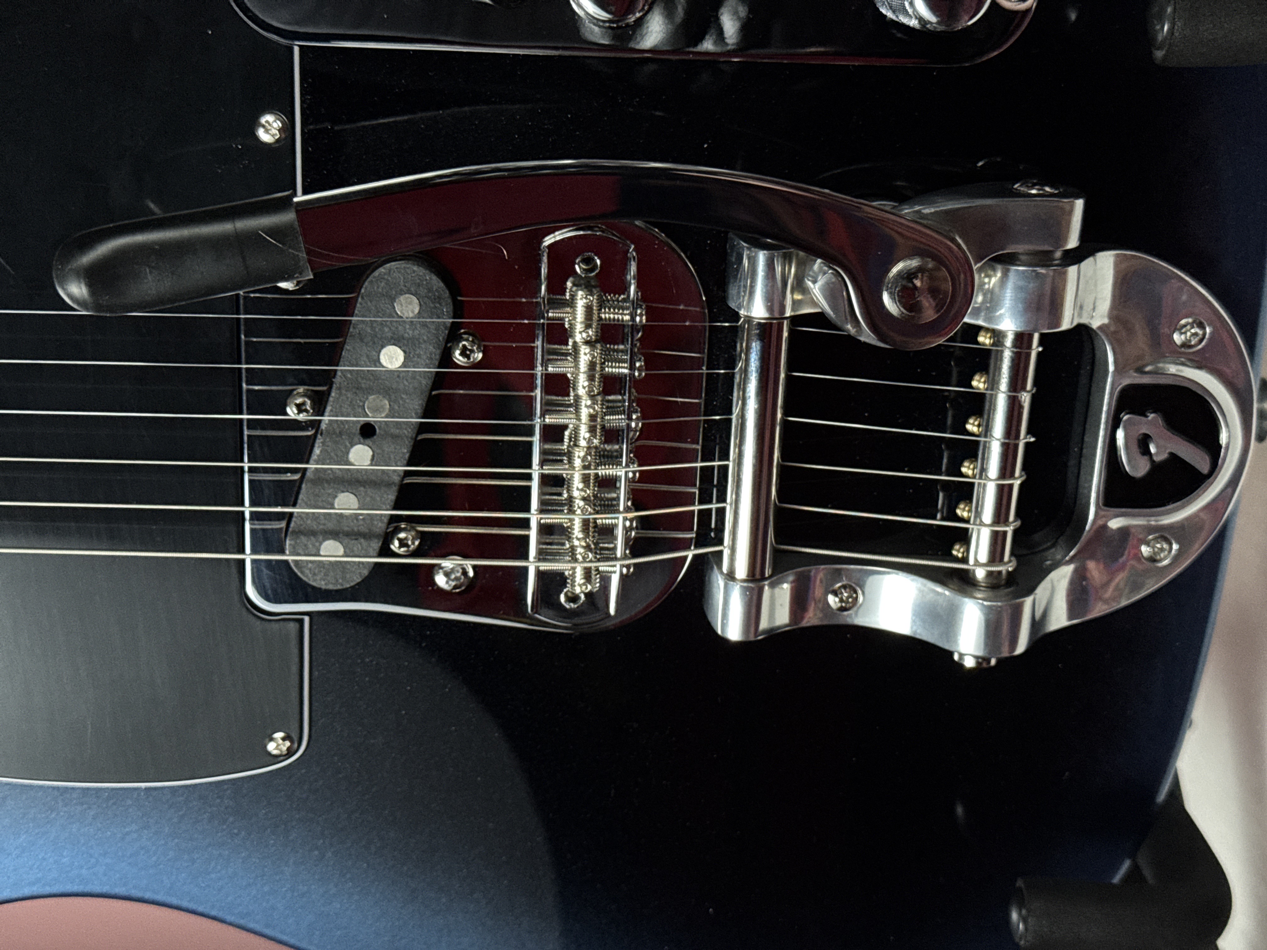 Fender American Professional II Telecaster Bigsby Mod 2020 Dark Night, электрогитара, фото 8