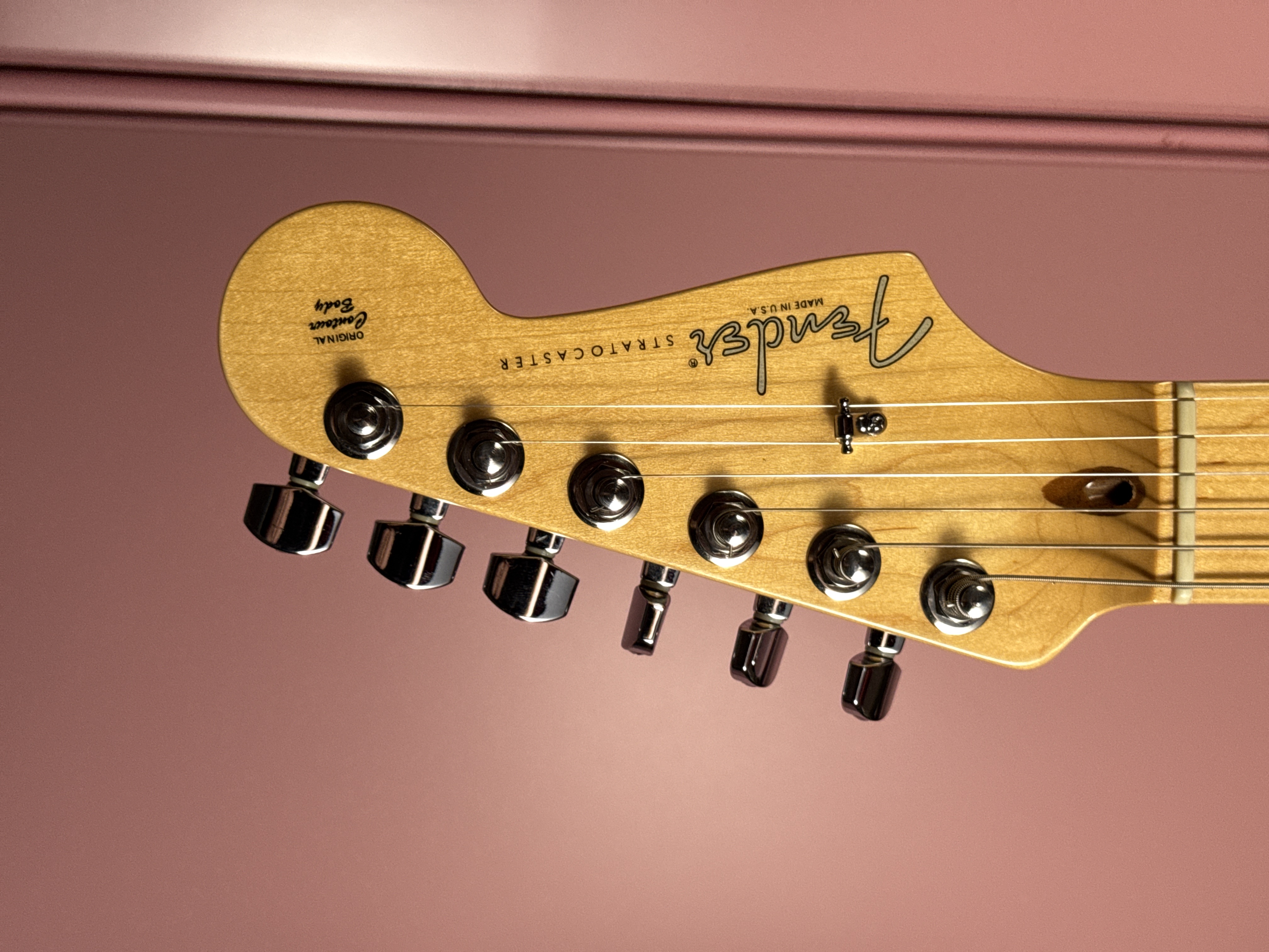 Fender American Standard Stratocaster 2008 Sunburst, электрогитара, фото 3