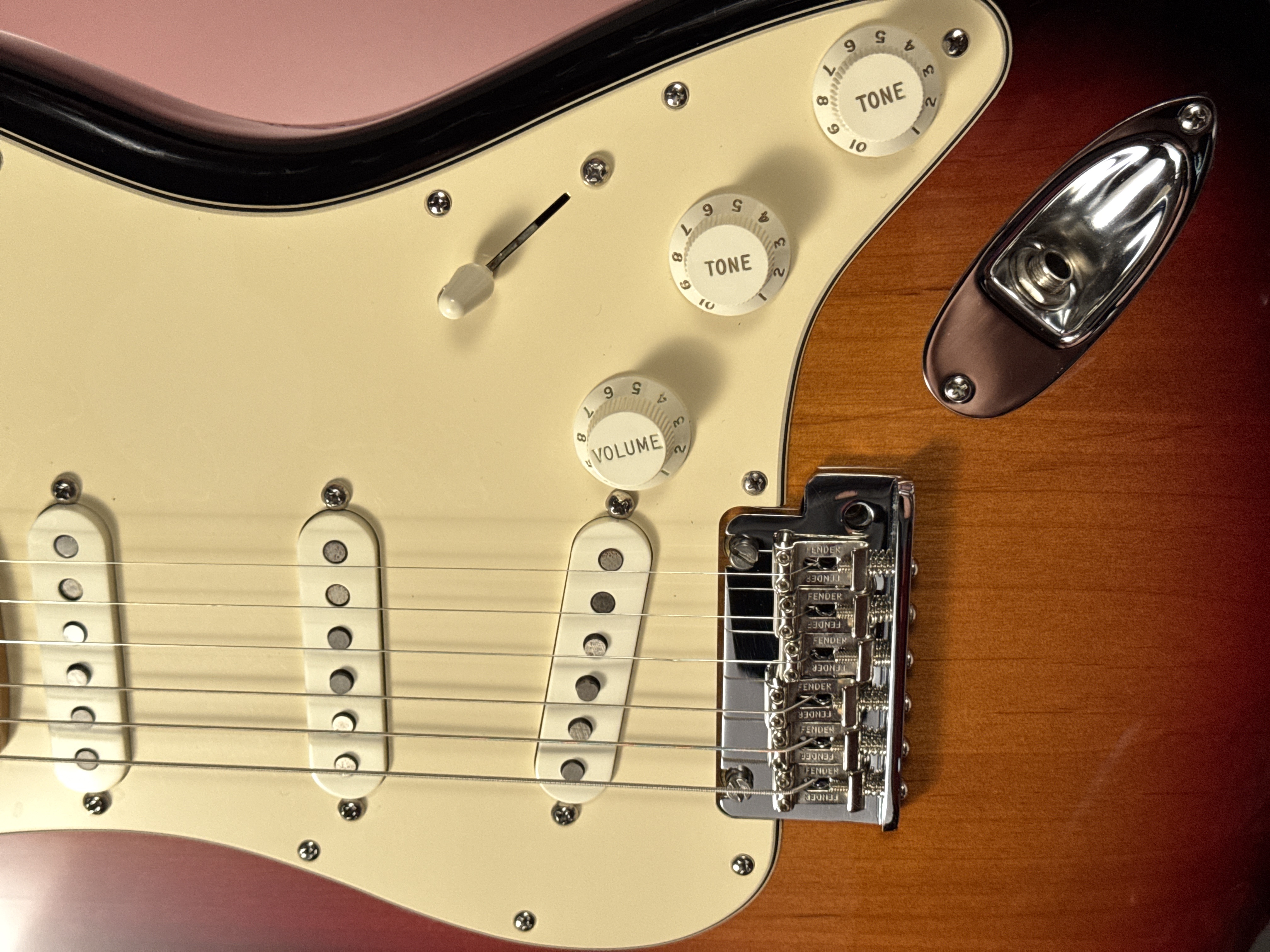 Fender American Standard Stratocaster 2008 Sunburst, электрогитара, фото 7