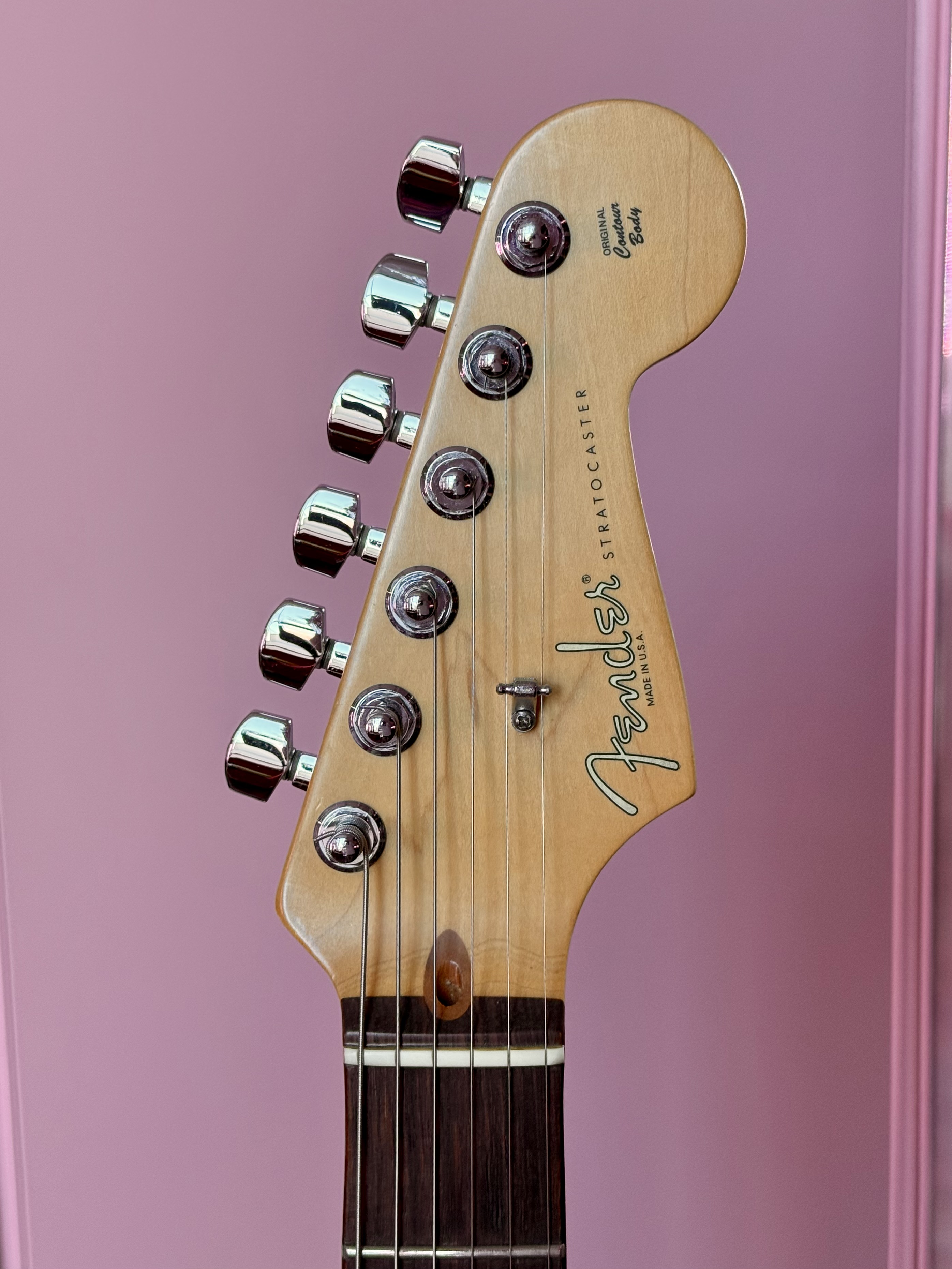 Fender American Standard Stratocaster 2003 Sunburst, электрогитара, фото 3