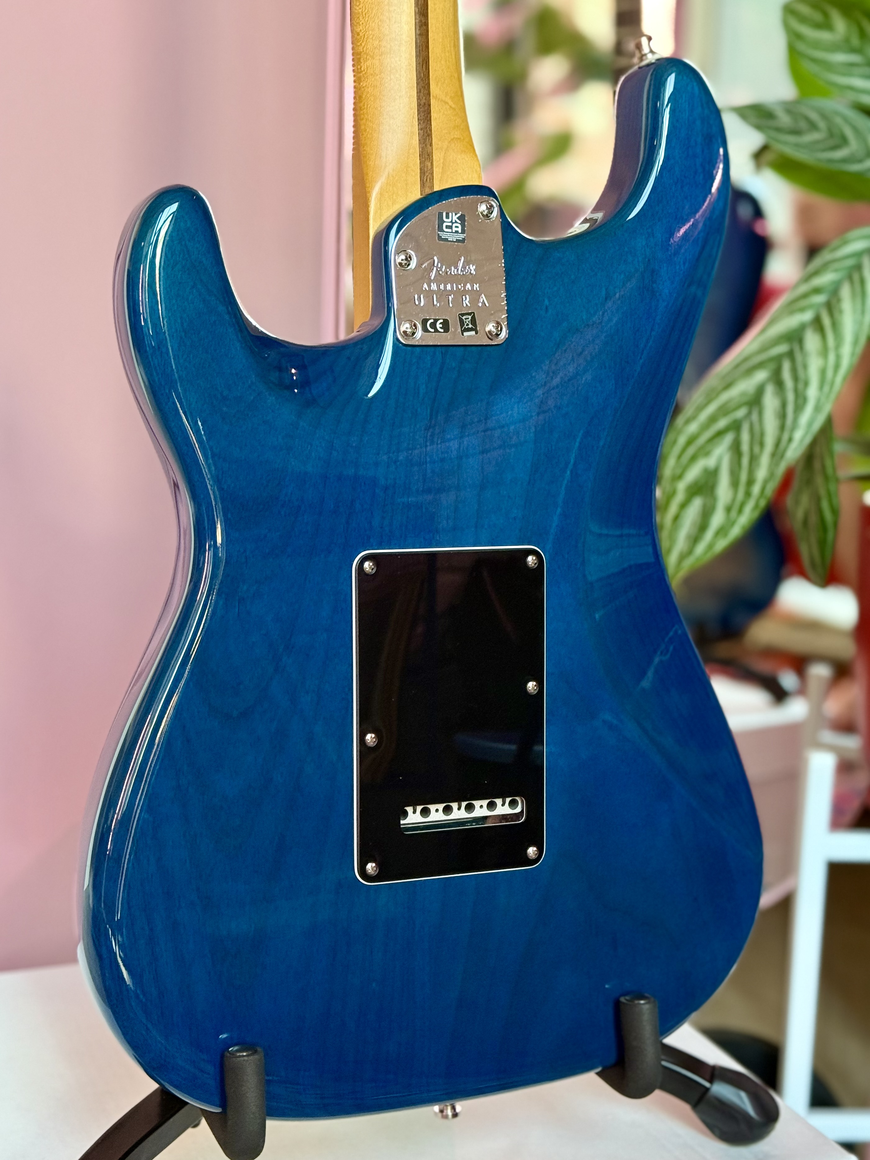 Fender American Ultra Stratocaster 2021 Denim Burst, электрогитара, фото 11