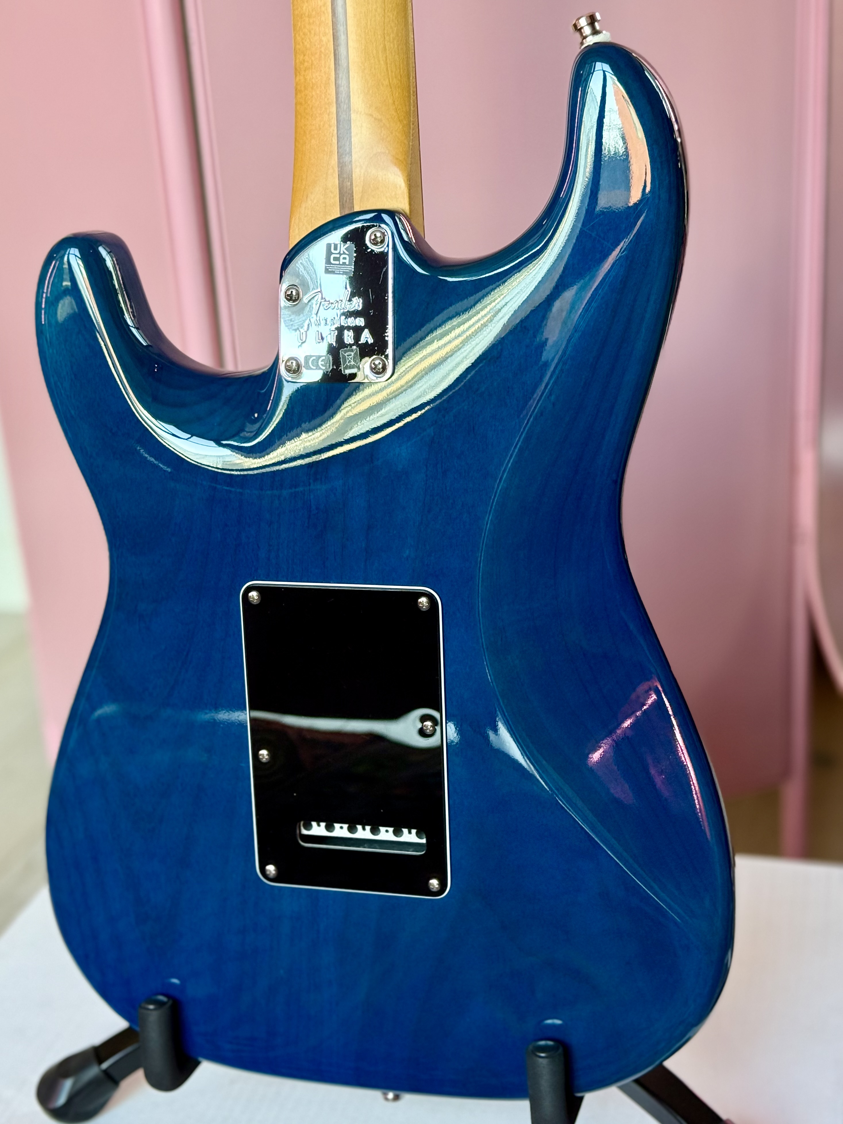 Fender American Ultra Stratocaster 2021 Denim Burst, электрогитара, фото 9