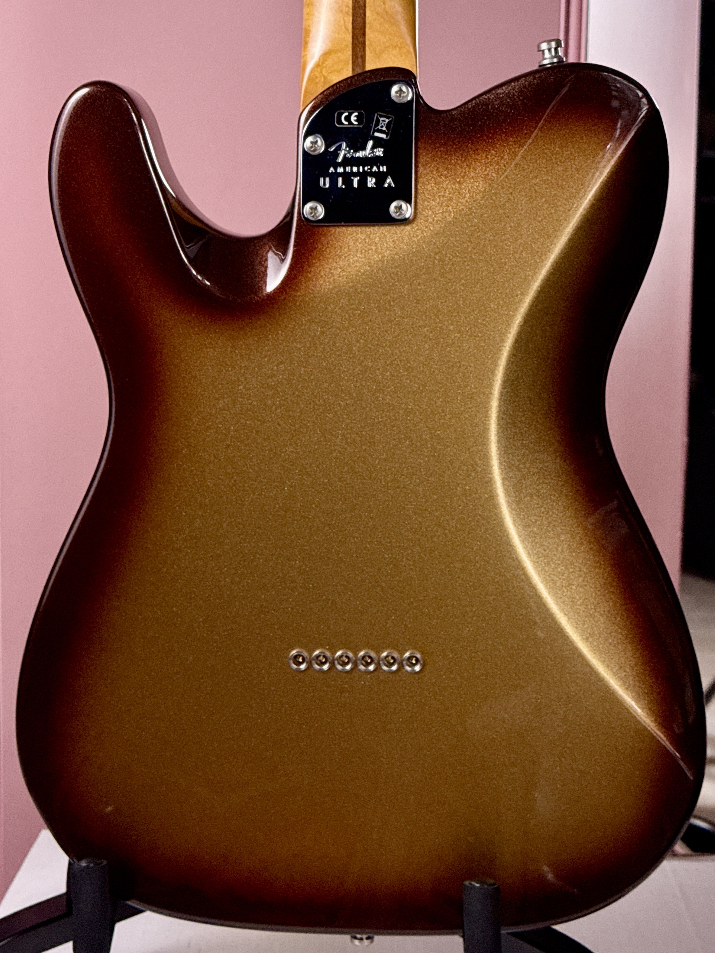 Fender American Ultra Telecaster 2019 Mocha Burst, электрогитара, фото 10