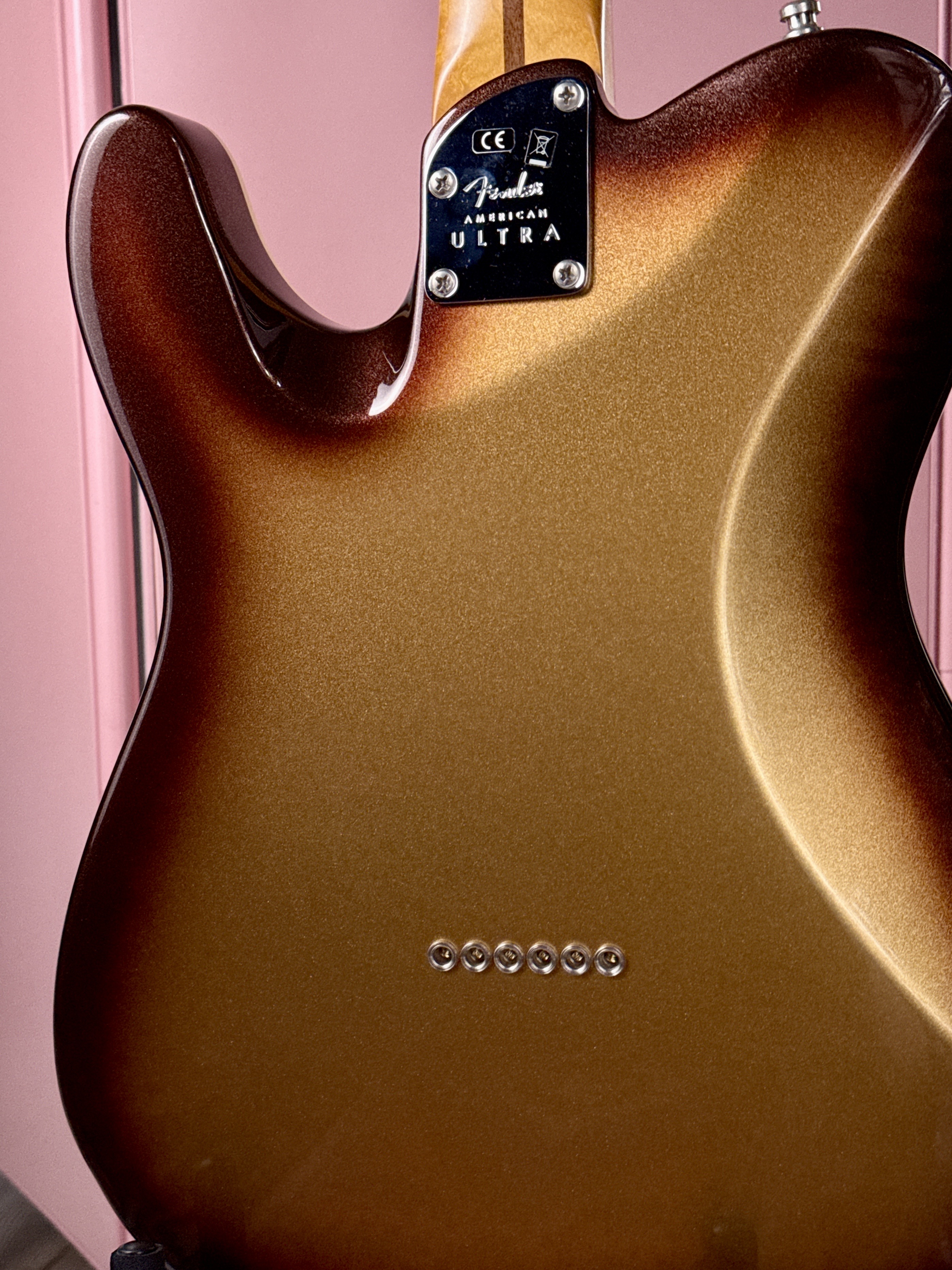 Fender American Ultra Telecaster 2019 Mocha Burst, электрогитара, фото 15