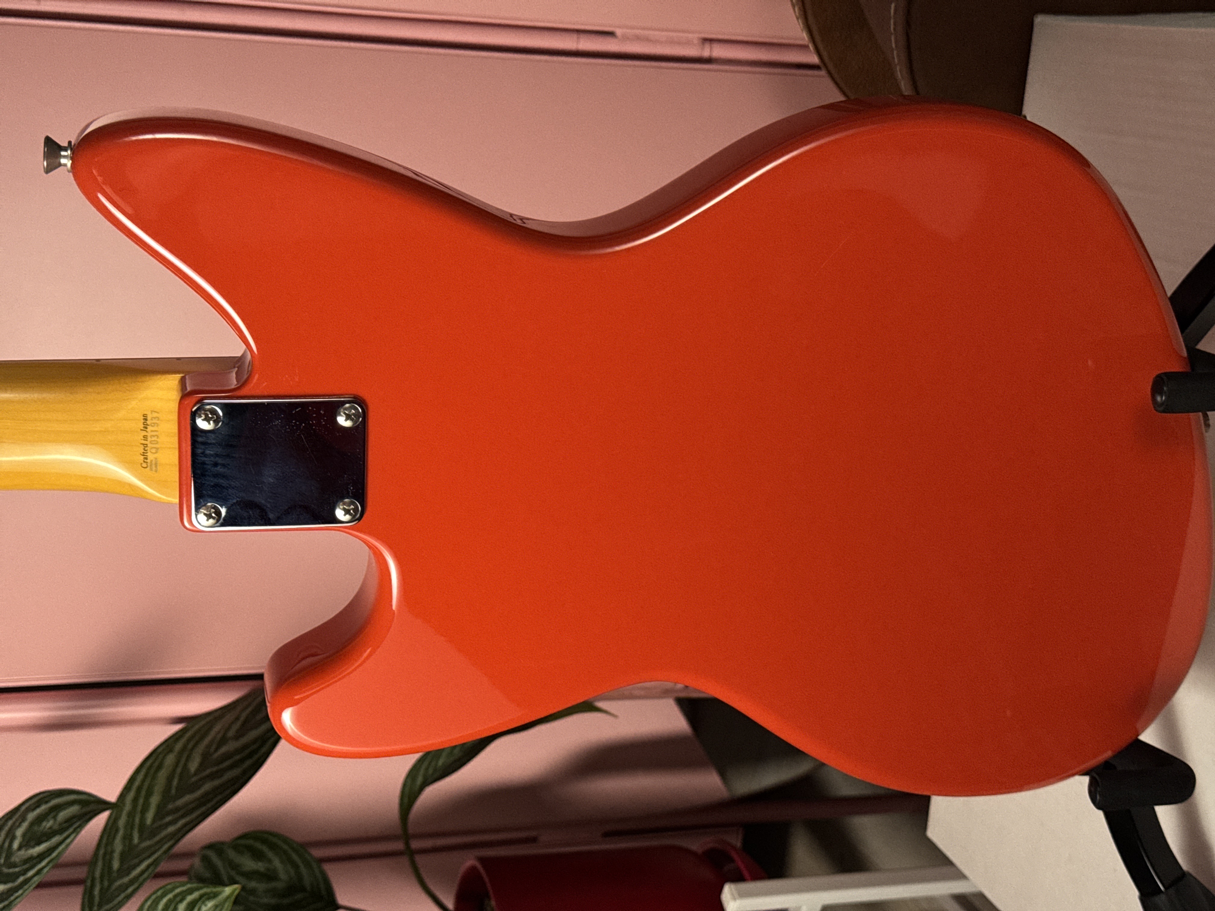 Fender JSG-65 Jag-Stang 2004 Fiesta Red, электрогитара, фото 12