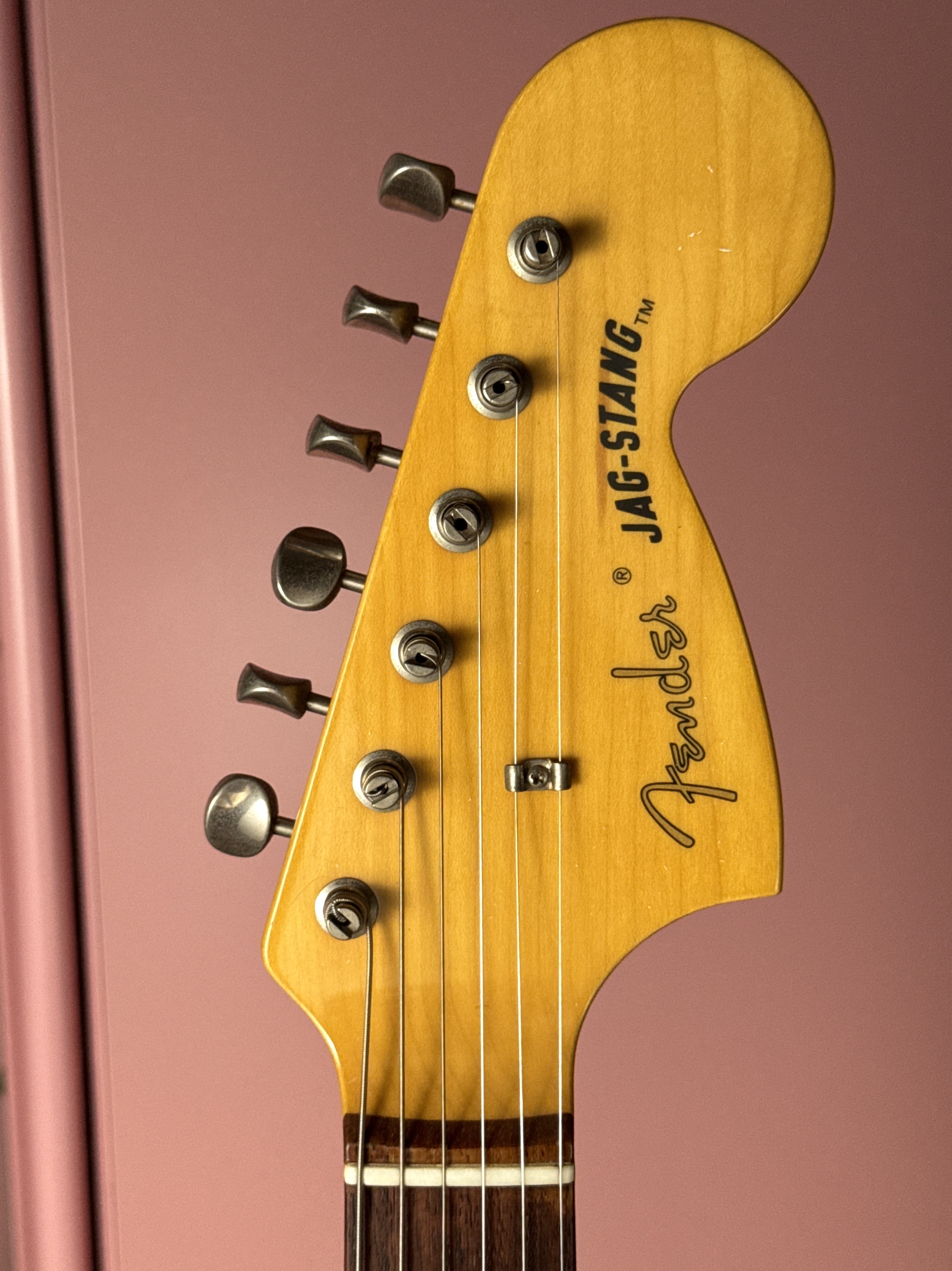 Fender JSG-65 Jag-Stang 2004 Fiesta Red, электрогитара, фото 5