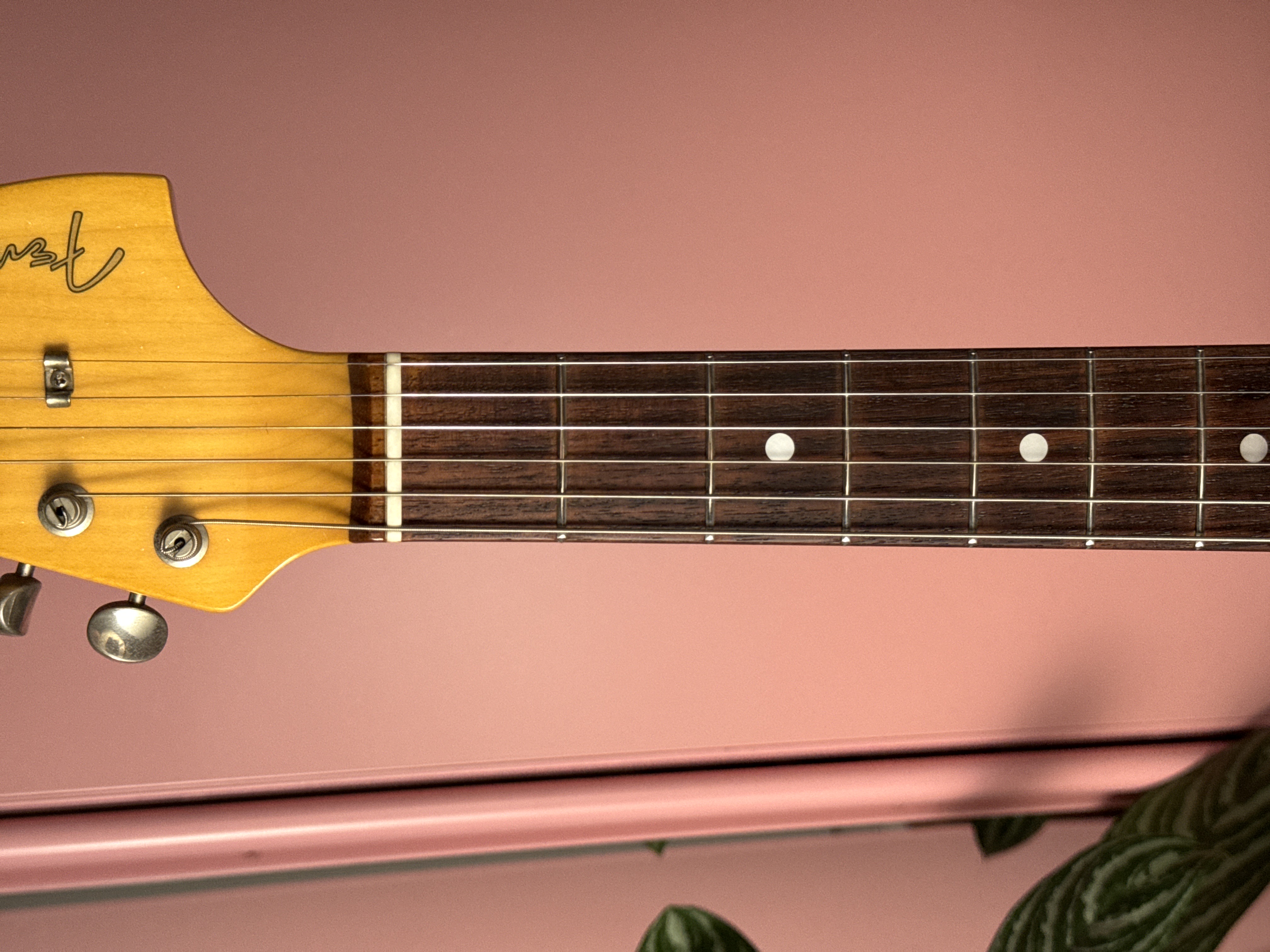 Fender JSG-65 Jag-Stang 2004 Fiesta Red, электрогитара, фото 6