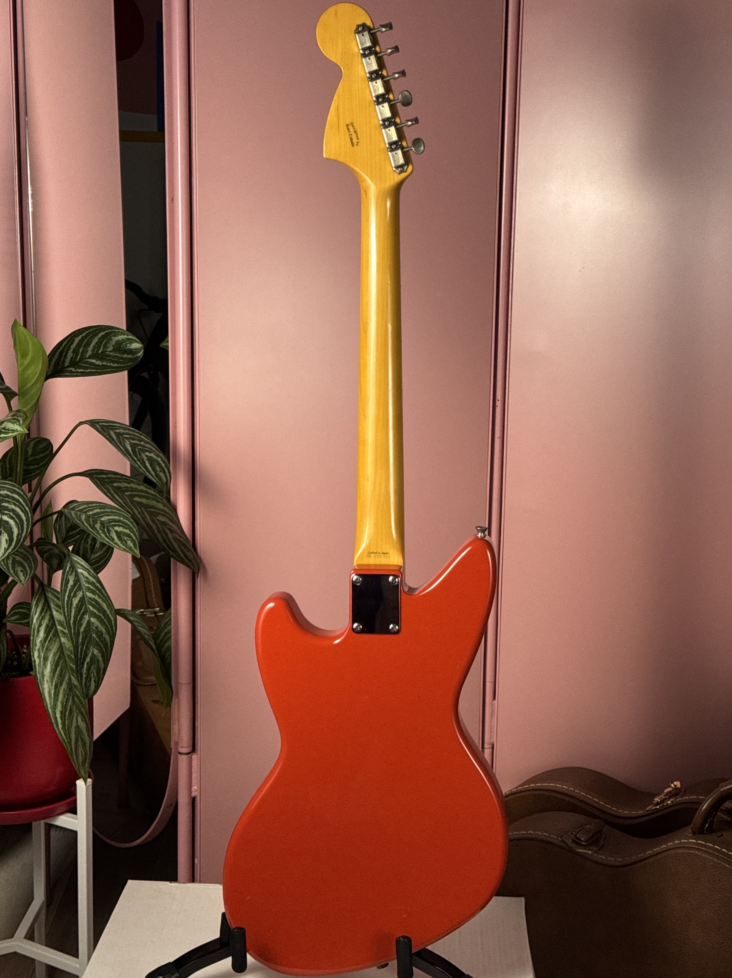 Fender JSG-65 Jag-Stang 2004 Fiesta Red, электрогитара, фото 9