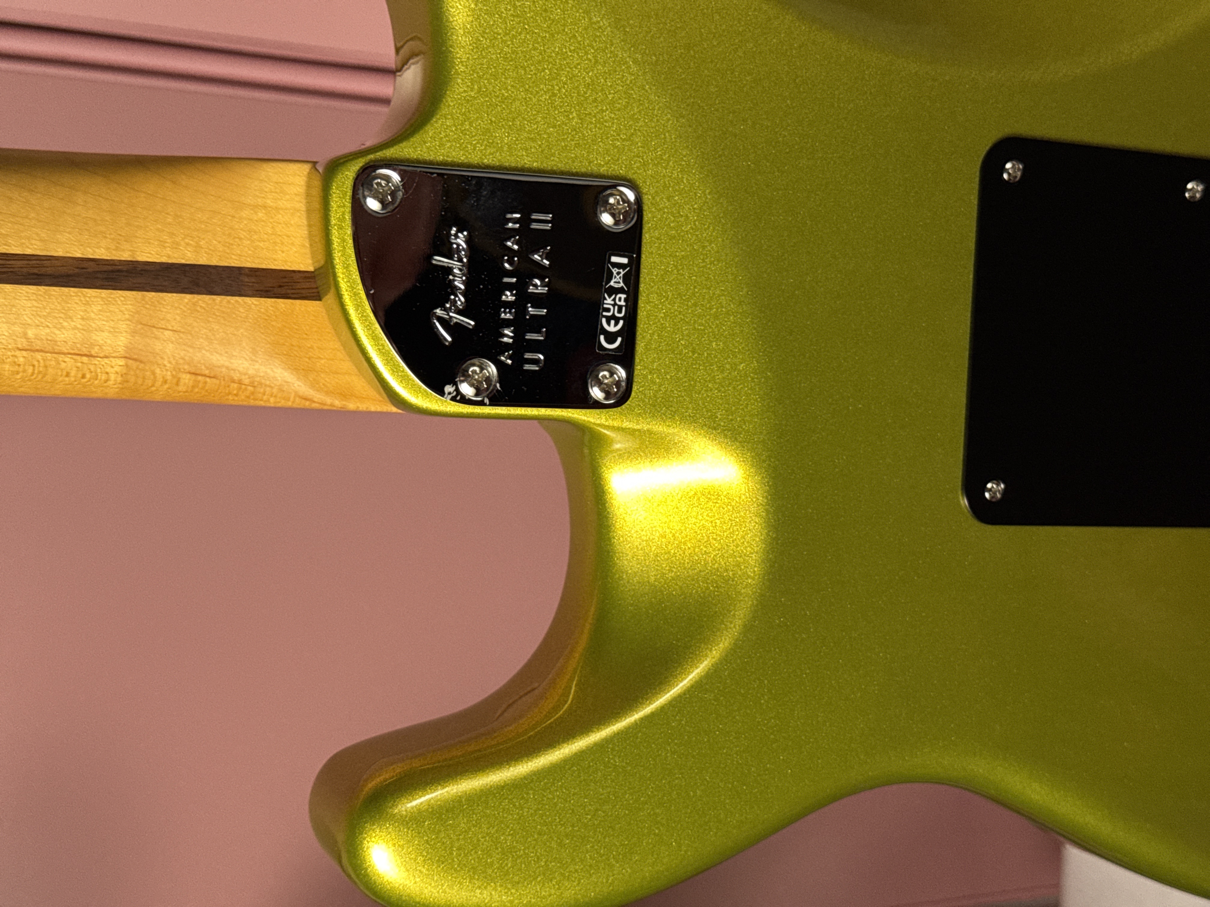 Fender American Ultra II Stratocaster 2024 Solar Flare, электрогитара, фото 14