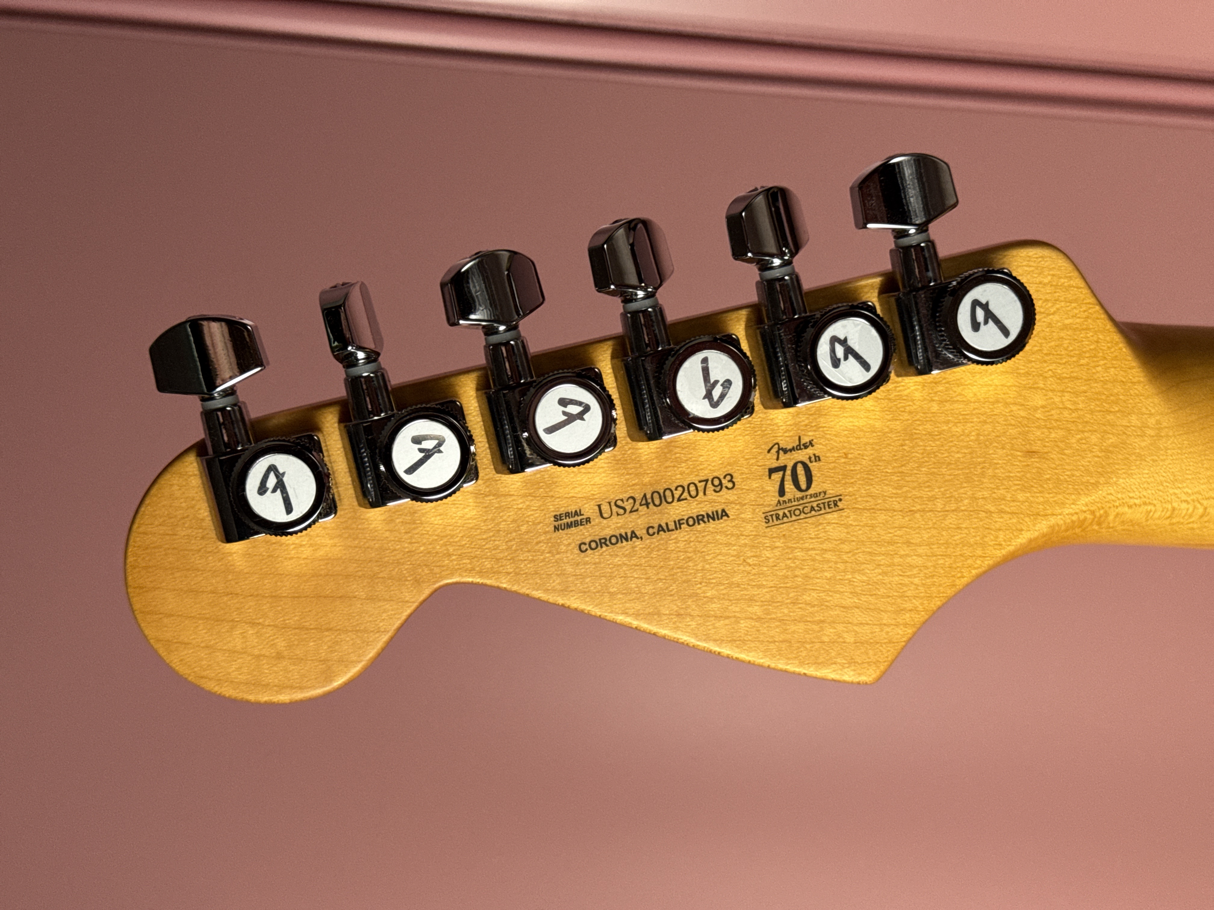 Fender American Ultra II Stratocaster 2024 Solar Flare, электрогитара, фото 9