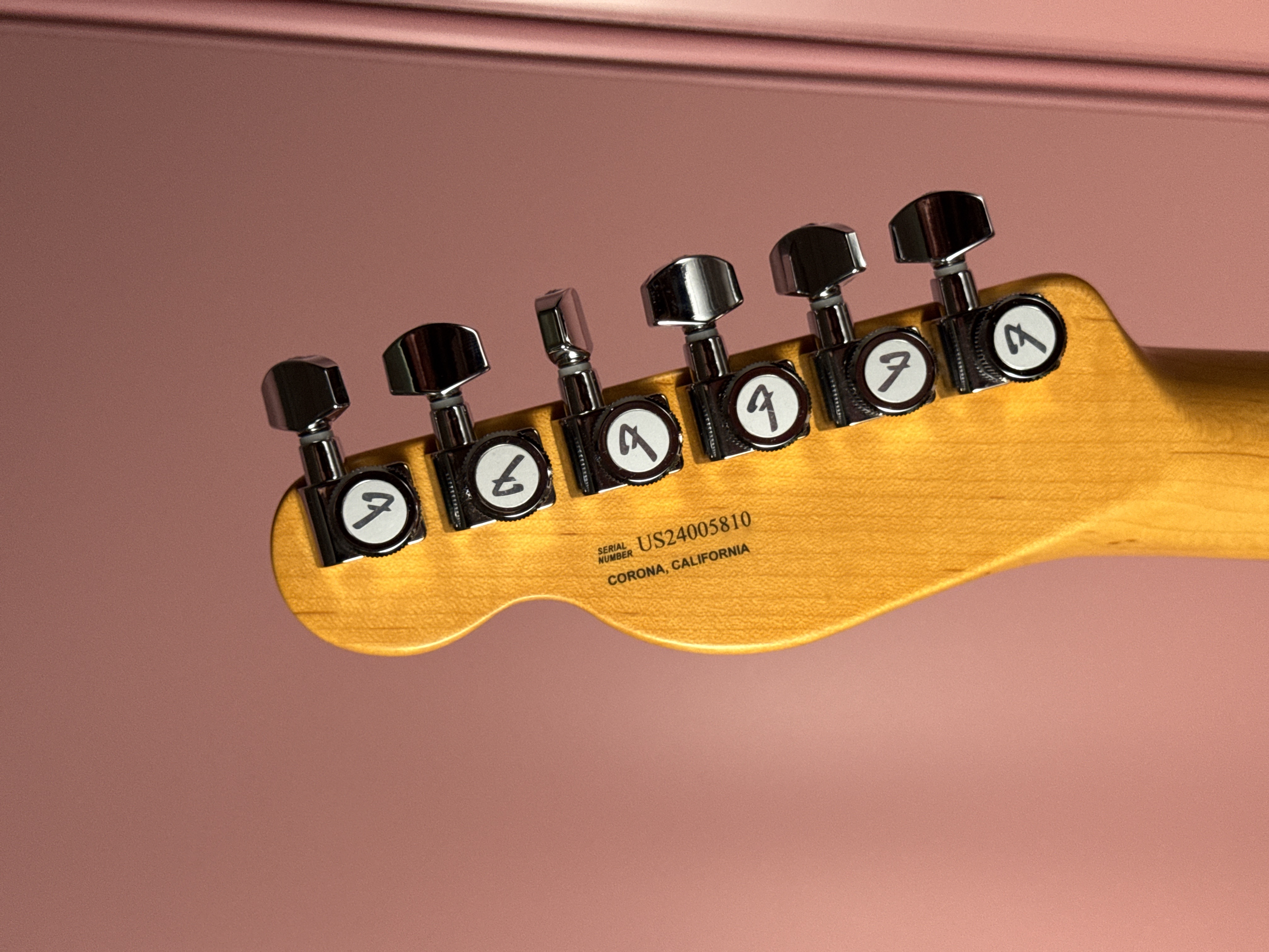 Fender American Ultra II Telecaster 2024 Texas Tea, электрогитара, фото 10