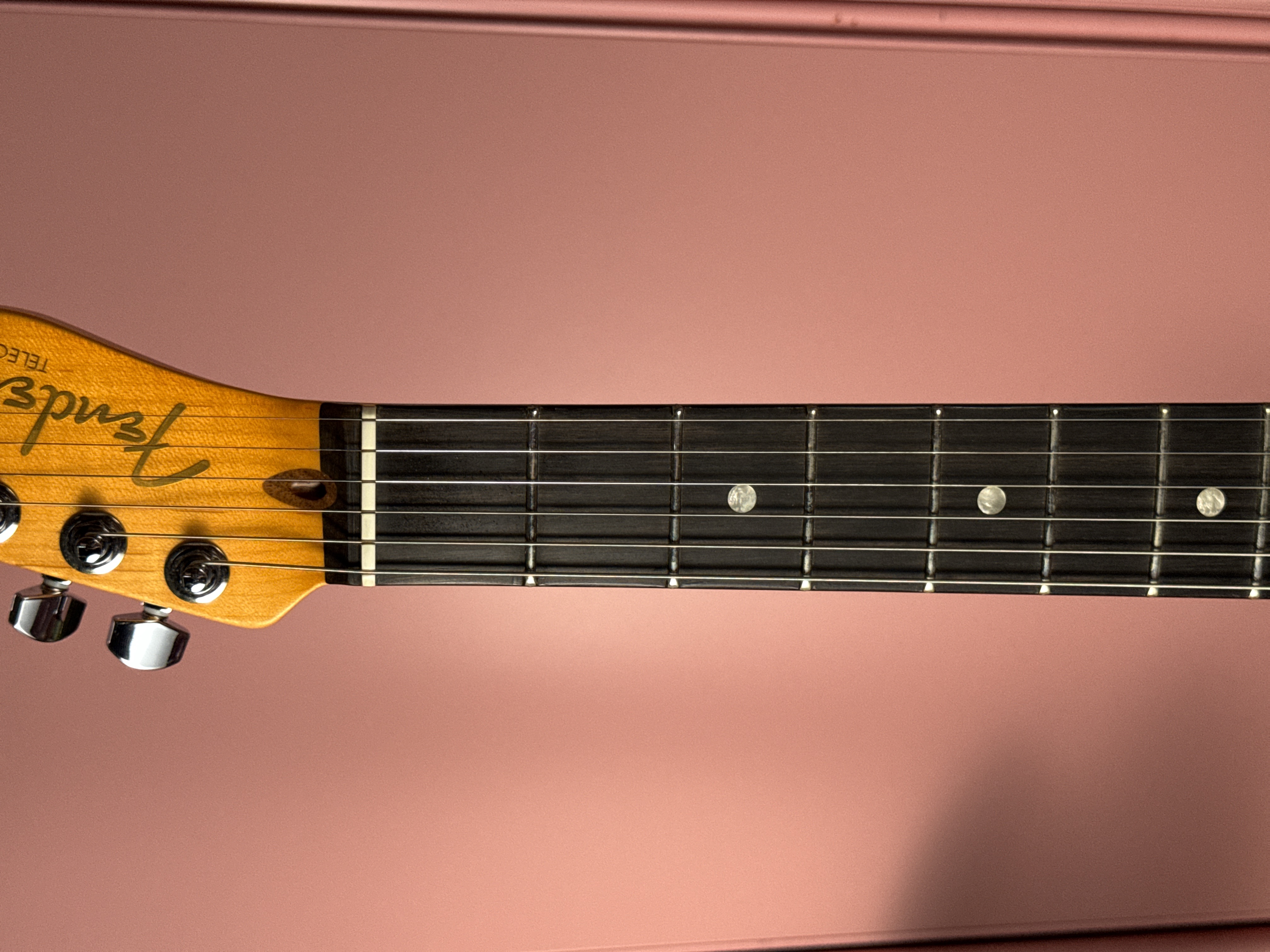 Fender American Ultra II Telecaster 2024 Texas Tea, электрогитара, фото 4