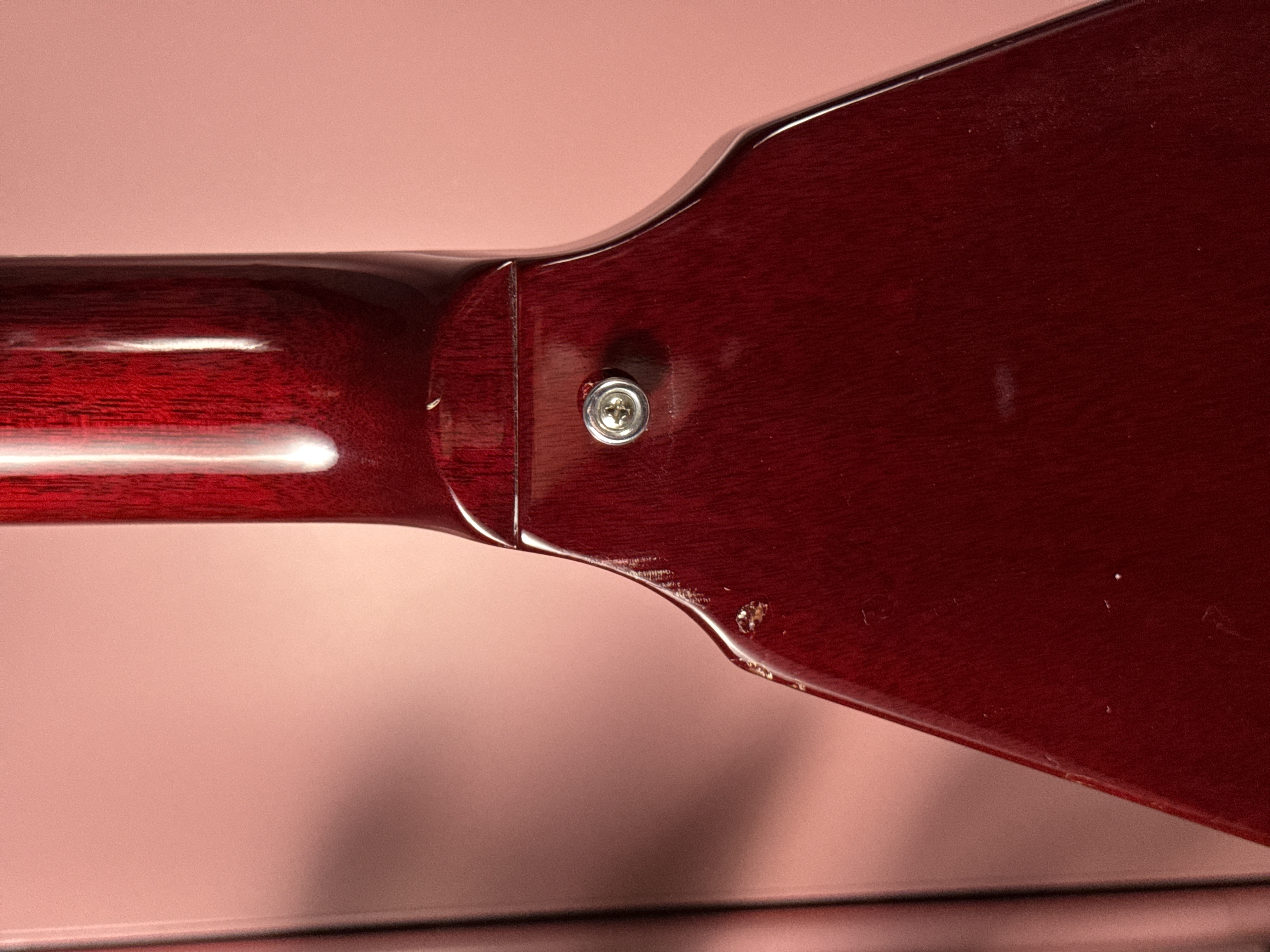 Gibson Flying V 67' Reissue 1999 Cherry, электрогитара, фото 12
