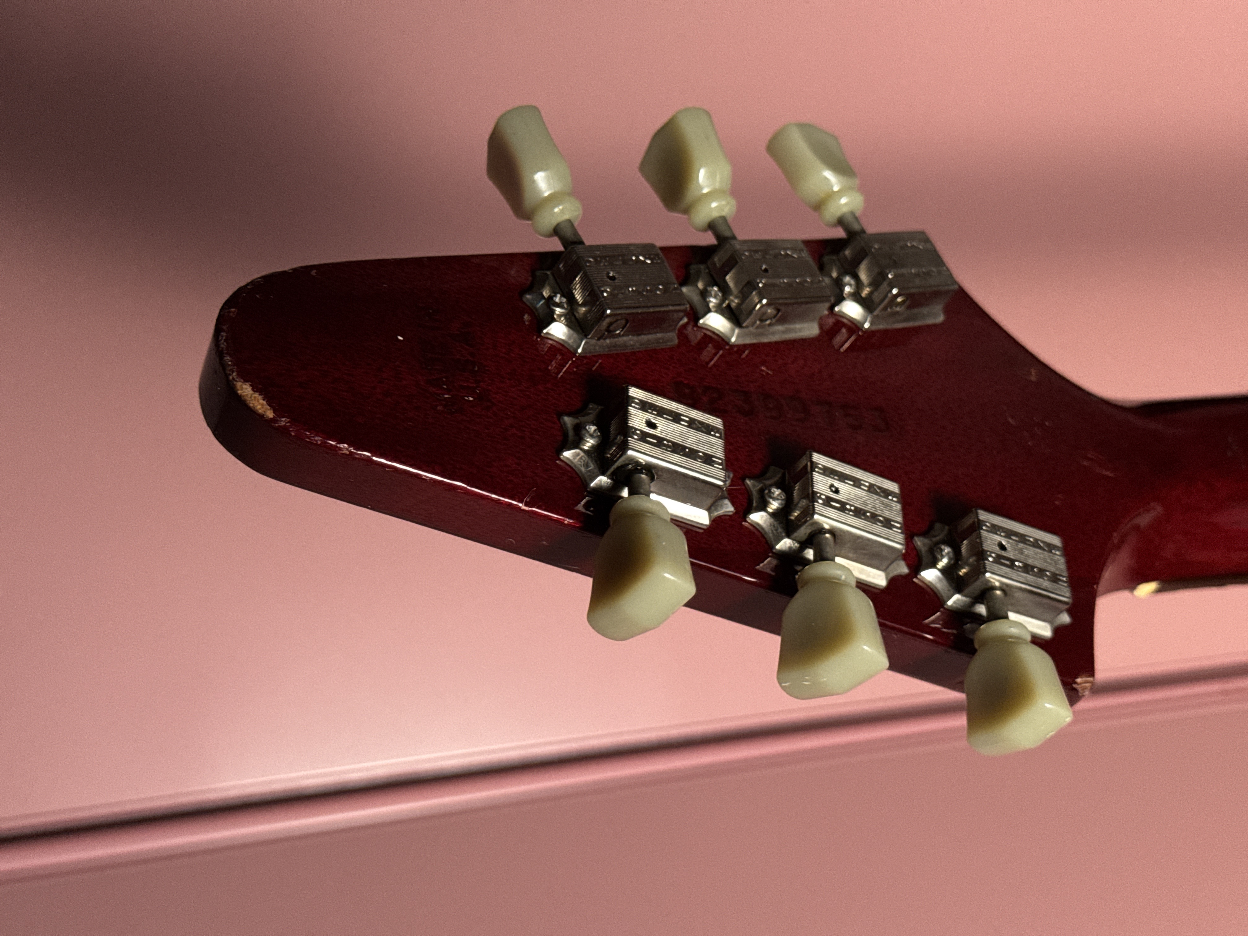 Gibson Flying V 67' Reissue 1999 Cherry, электрогитара, фото 18