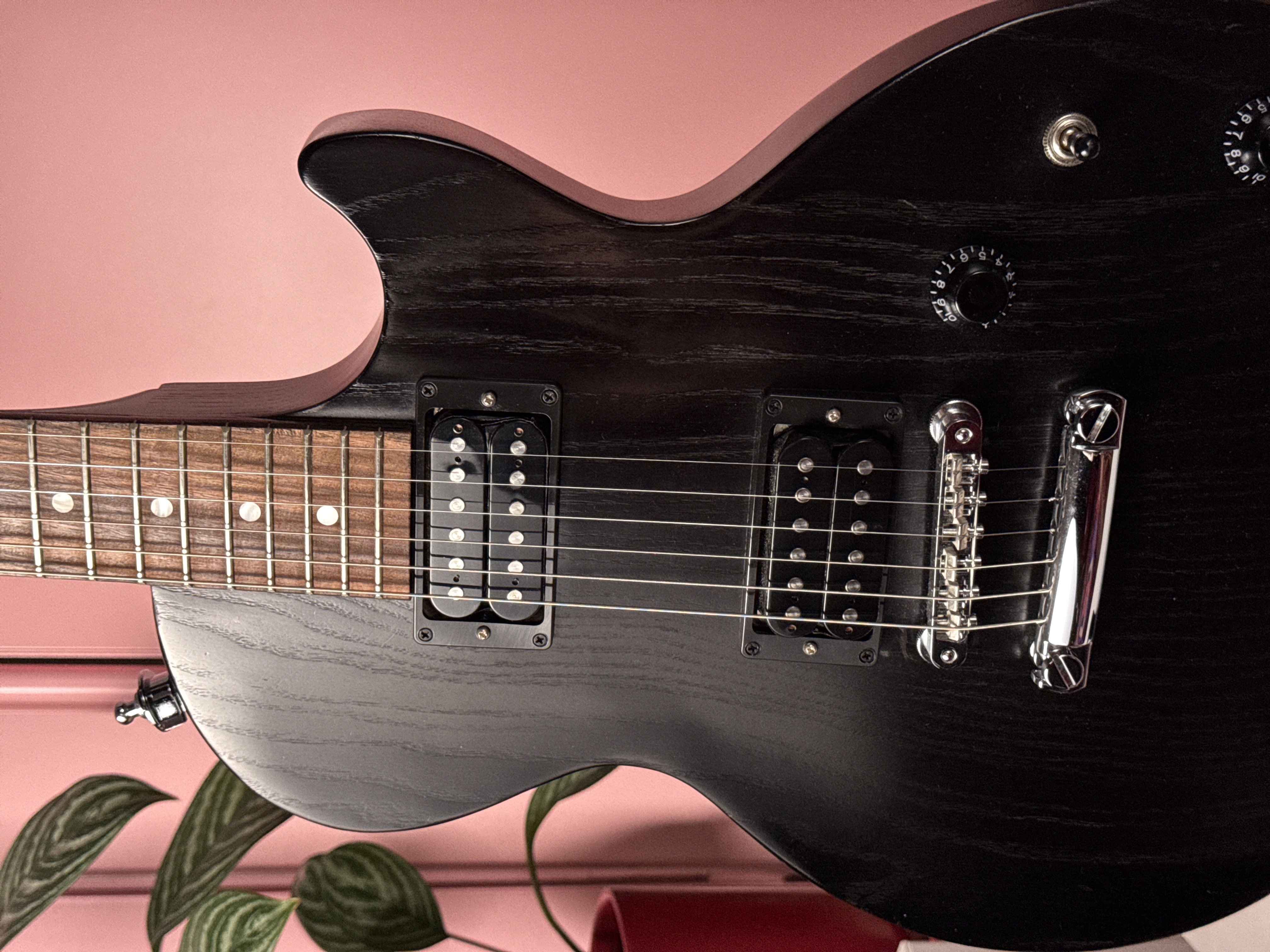 Gibson Les Paul Custom Studio S Series 2017 Worn Ebony, электрогитара, фото 4